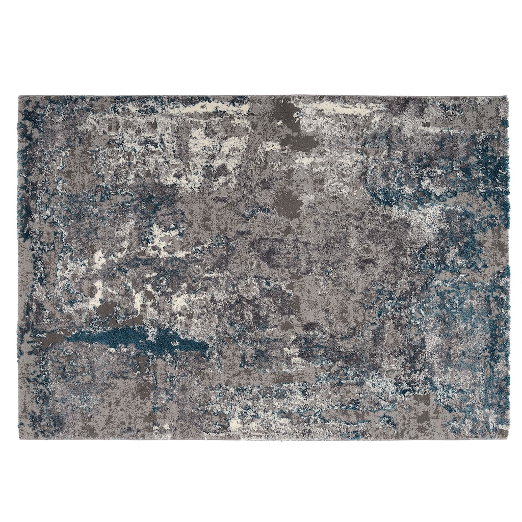 OCI DIE TEPPICHMARKE Teppich »Juwel Liray«, rechteckig, 20 mm Höhe, Kurzflor, Wohnzimmer, Marmor Optik, Hoch Tief Effekt