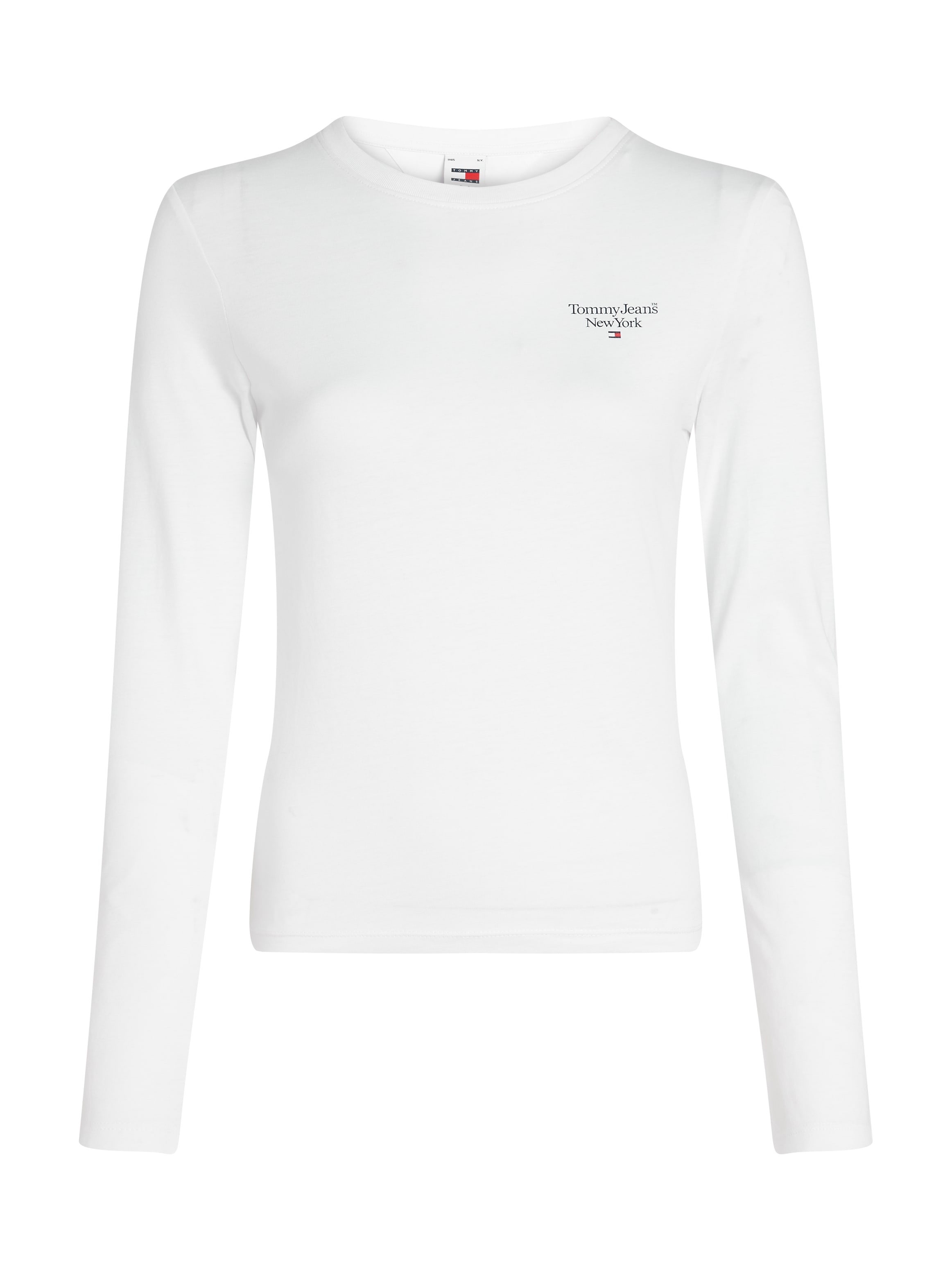 Tommy Jeans Curve »TJW SLIM ESSENTIAL LOGO 2 LS EXT« in Großen Größen mit Logoschriftzug