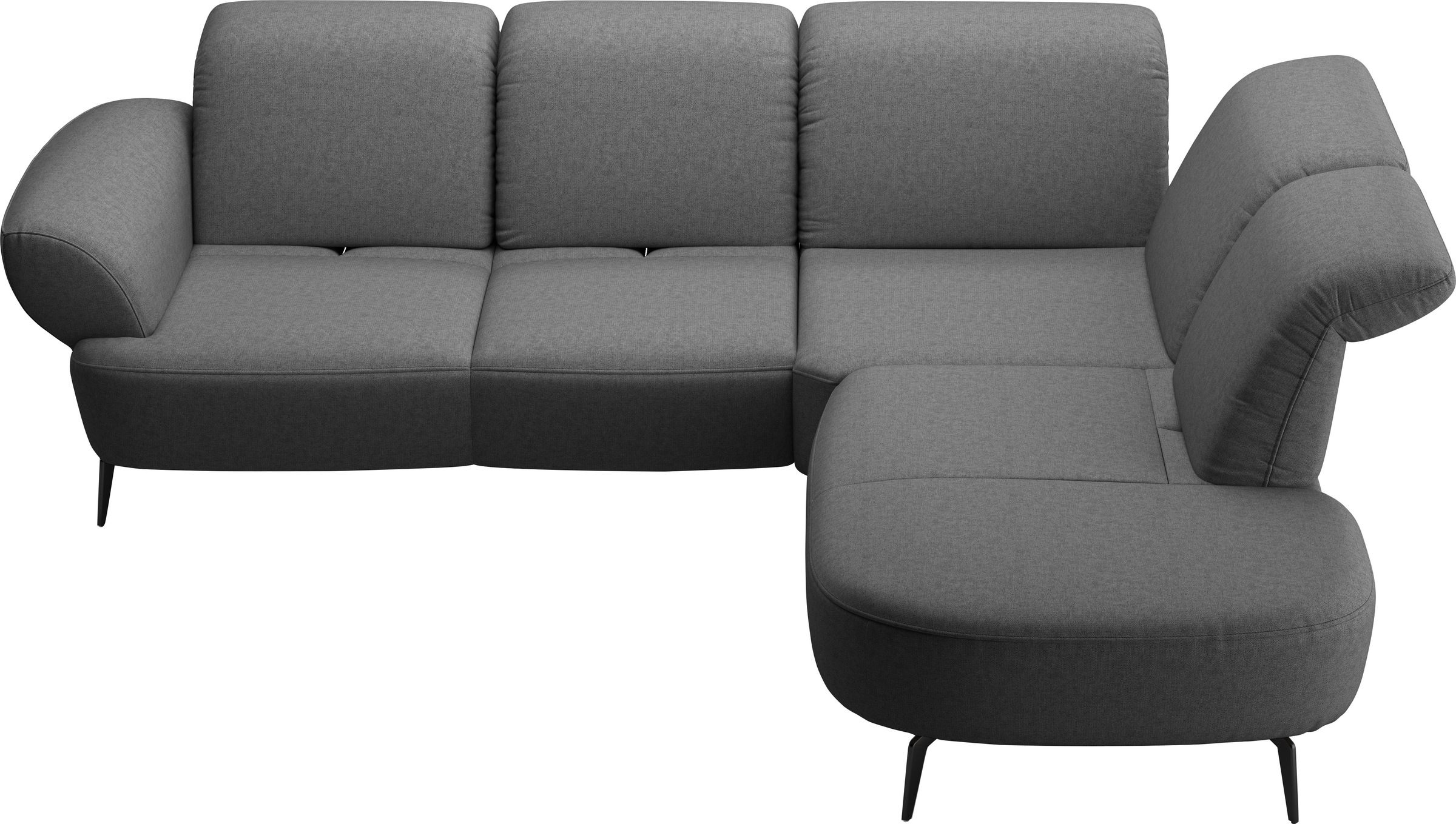 sit&more Ecksofa »Dance, L-Form, inkl. Sitztiefenverstellung« inkl. Click&S günstig online kaufen