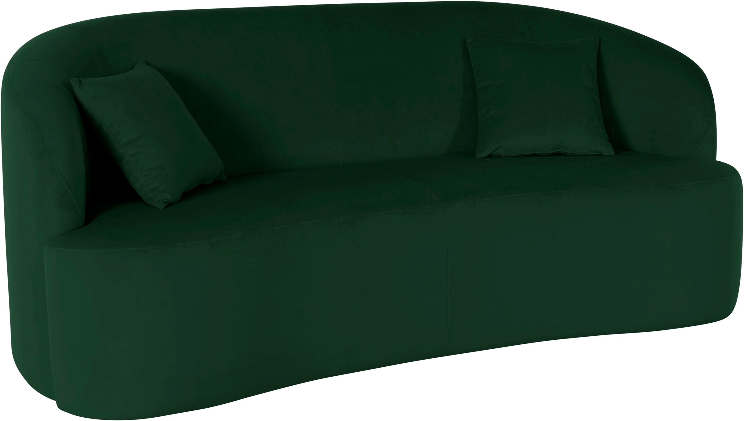 LeGer Home by Lena Gercke 3-Sitzer "Dilara" gerundete Rückenlehne und Front günstig online kaufen