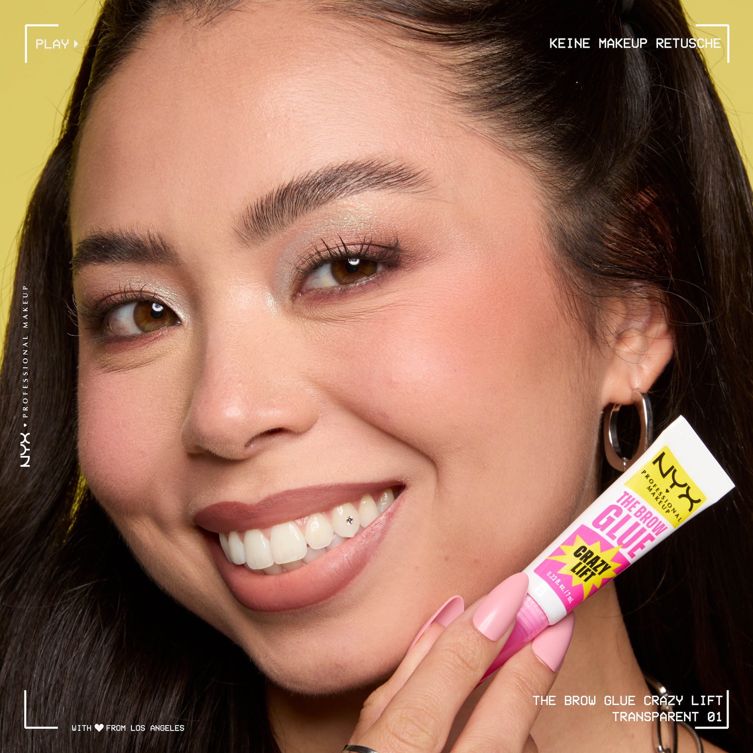 NYX Augenbrauen-Gel »NYX Professional Makeup The Brow Glue Crazy Lift«