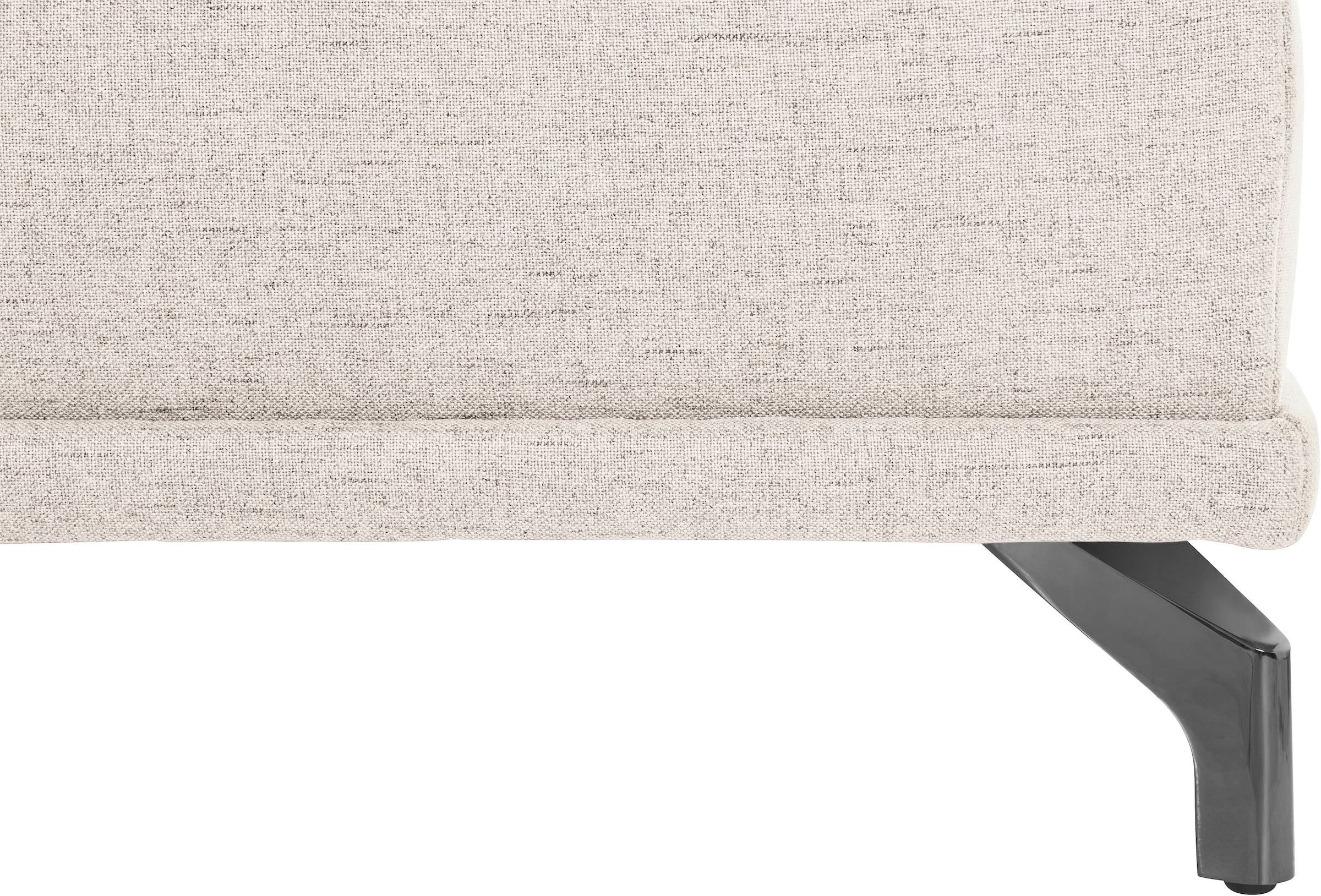 PLACES OF STYLE Wohnlandschaft »Costello U-Form, B: 363 cm mit Sitztiefen-, Armteilverstellung &« 3 Nierenkissen, optional Bettfunktion & Bettkasten