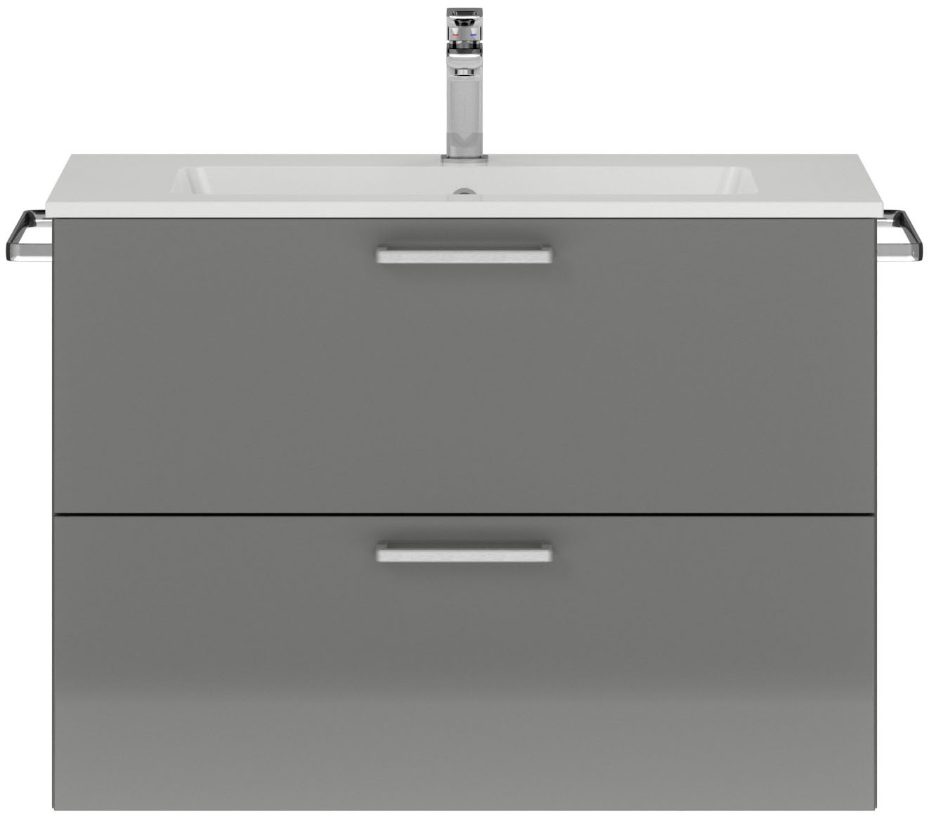 nobilia® Waschtisch-Set »Tolvina« vormontiert, mit Soft-Close, 1 Stk. tlg. günstig online kaufen