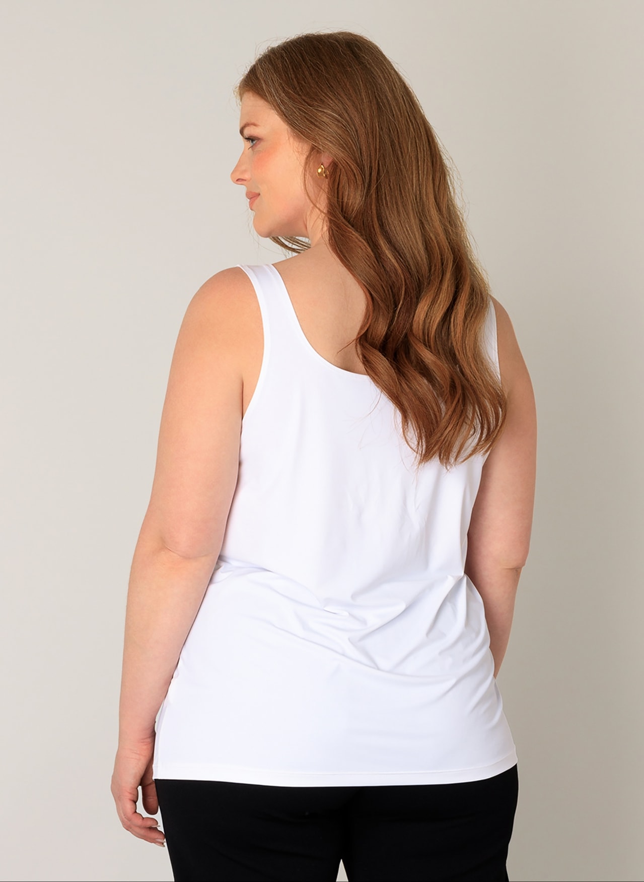 Base Level Curvy Tanktop »Style YANNE«, in cleanem Look - unifarben