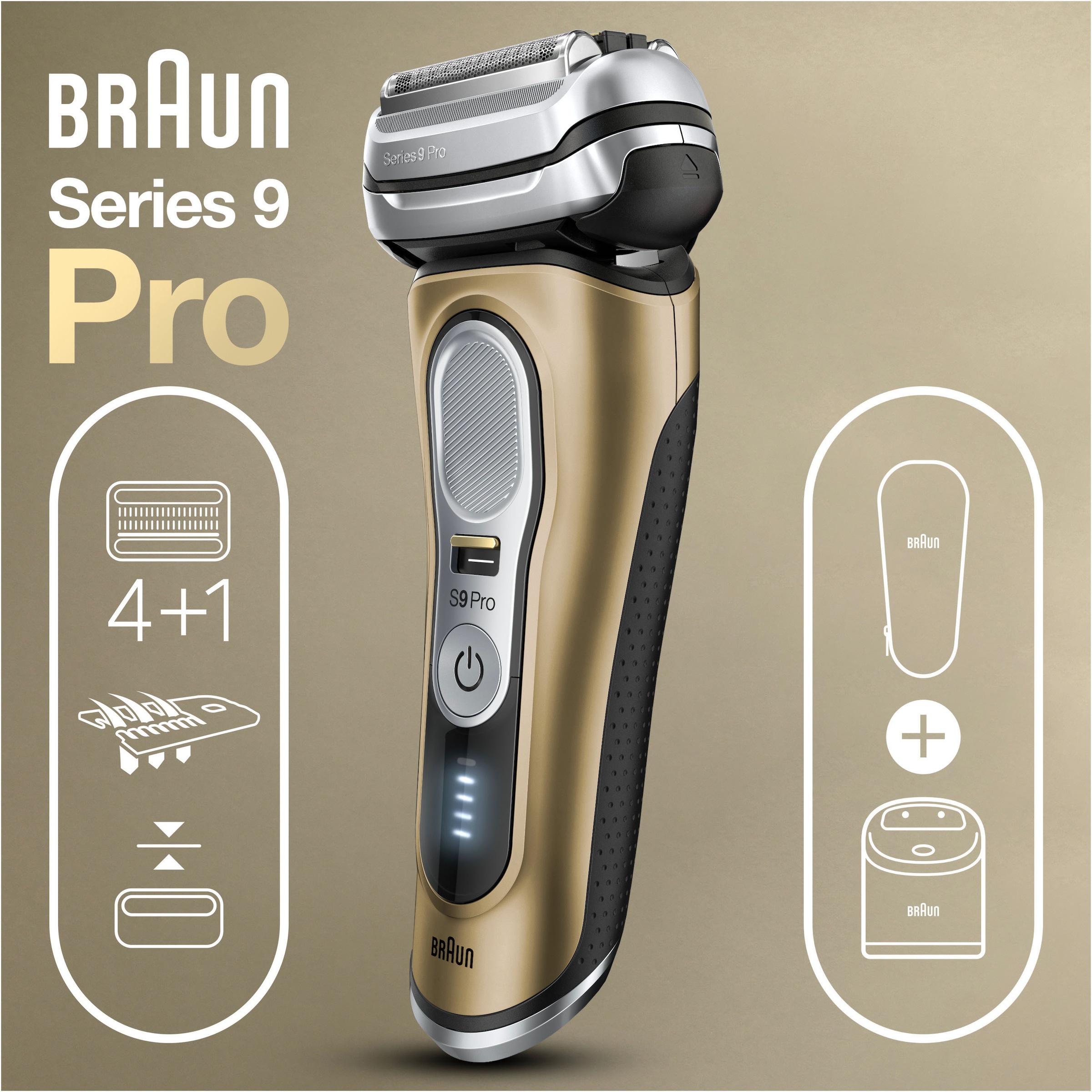Braun online - »Series 9469cc«, 9 1 Reinigungsstation, kaufen St. Pro Aufsätze Elektrorasierer