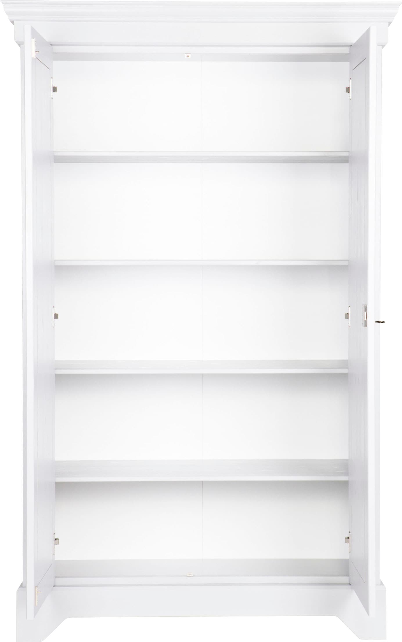 WOOOD Garderobenschrank »Isabel«, mit 4 Fachböden, H 191 cm x B 118 cm
