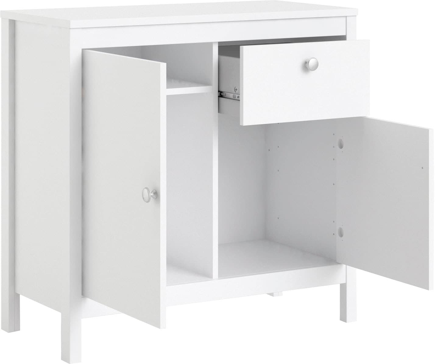 Home affaire Sideboard »Madrid, Aufbewahrung, Schubladenschrank, Sideboard,«, mit 2 Türen und 2 Schublade, Breite 82 cm, Höhe 80 cm