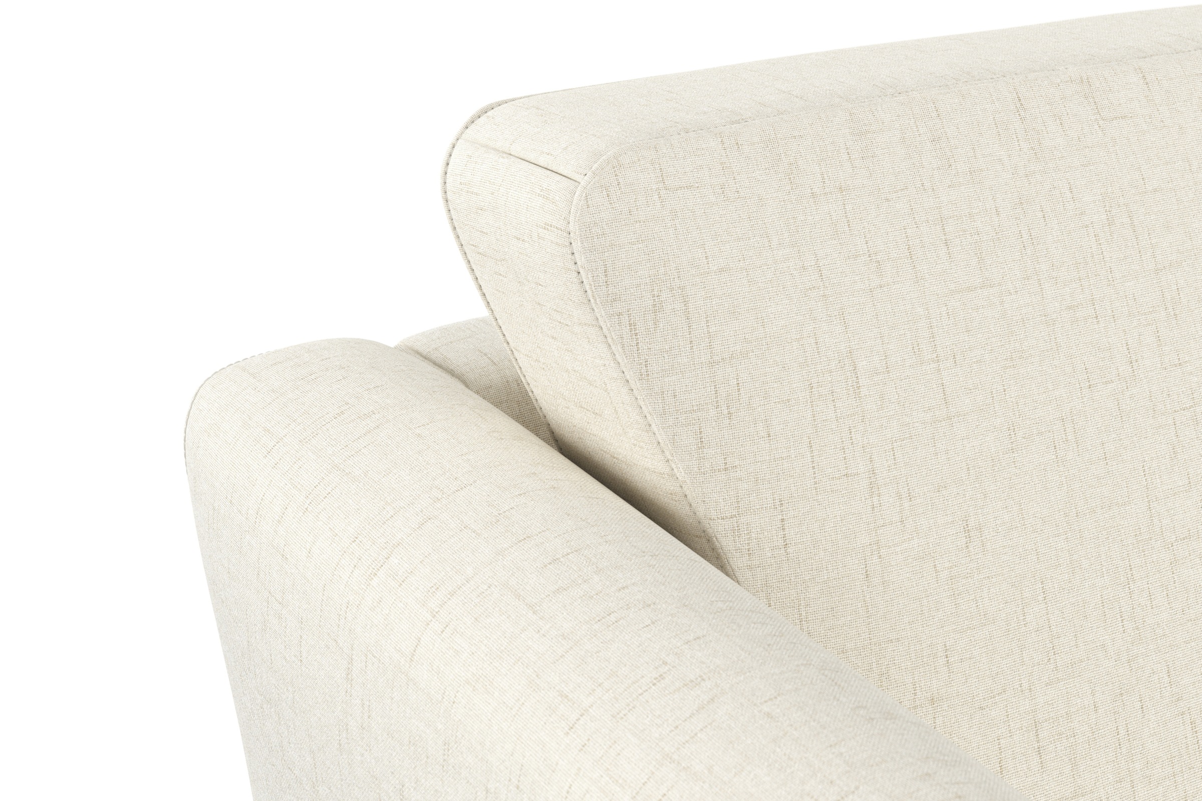 sit&more Ecksofa »Visby L-Form«, Wahlweise mit Bettfunktion und Bettkasten, frei im Raum stellbar