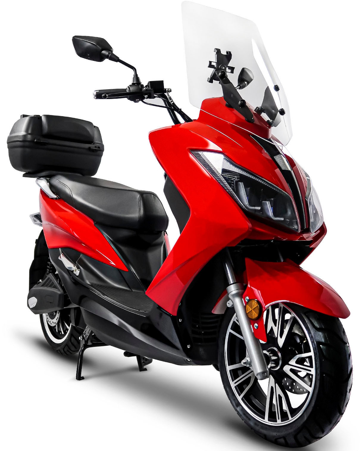 Rolektro E-Motorroller »Maximus MX2-45, 1 Akku«, bis zu 84 km Reichweite, mit integr. Alarmanlage