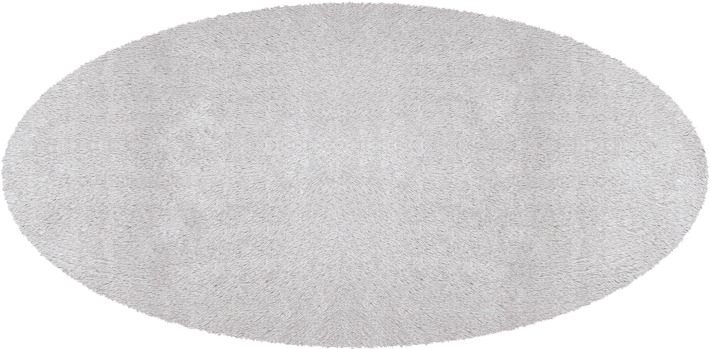 Kleine Wolke Badematte »Cony Oval«, fußbodenheizungsgeeignet-beidseitig nutzbar, Badteppich, Fell-Optik, Uni Farben, besonders weich, waschbar