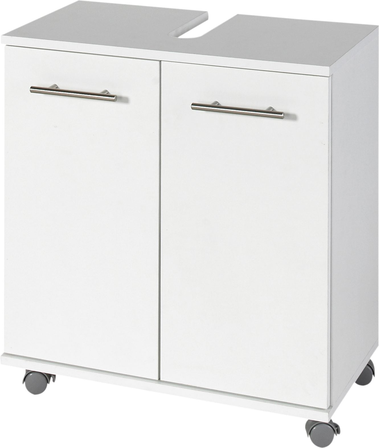 kaufen auf Breite Rechnung OPTIFIT Waschbeckenunterschrank »Napoli«, cm 60 Soft-Close-Funktion Rollen, mit und