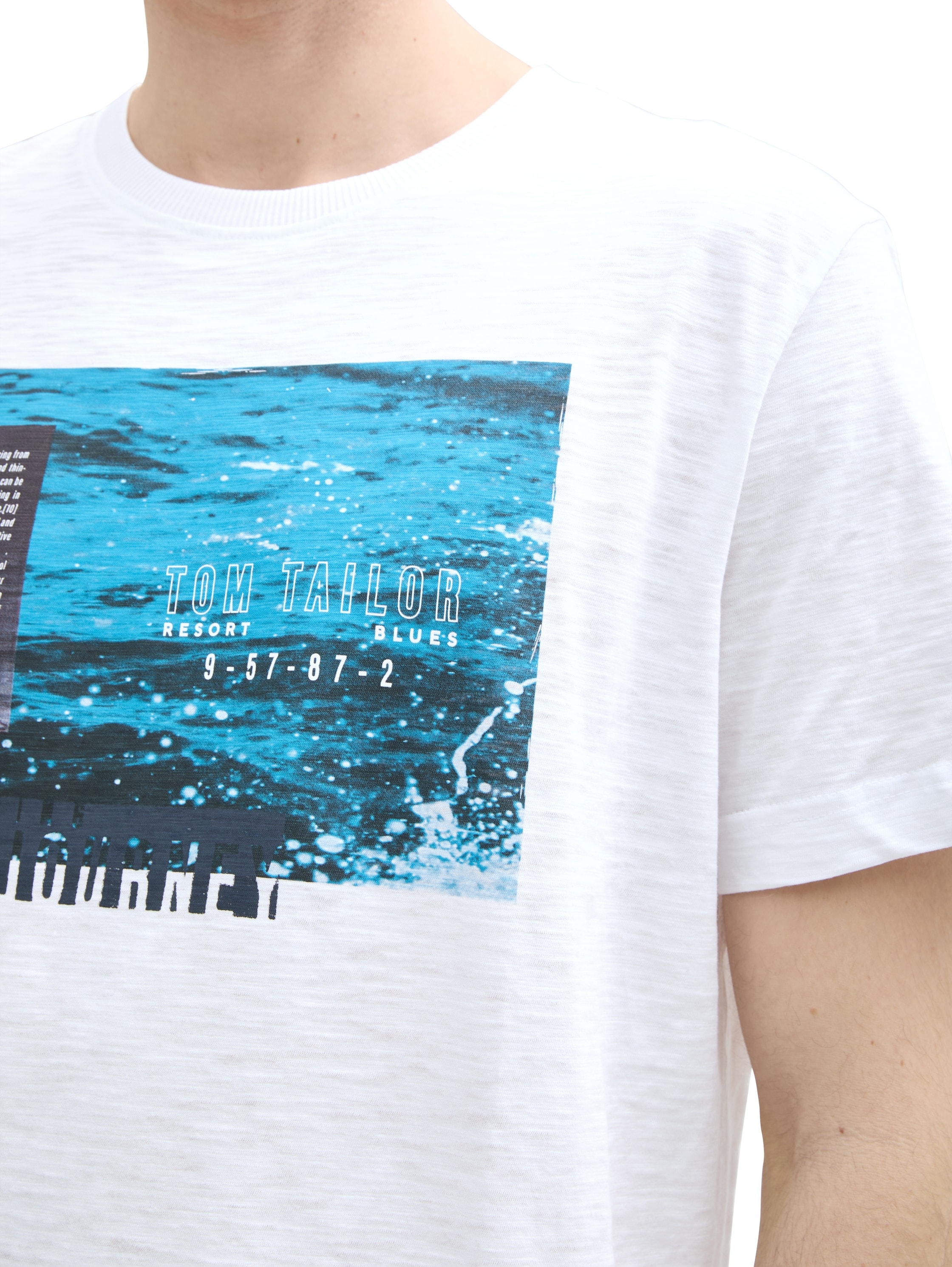 TOM TAILOR T-Shirt, mit Front Print