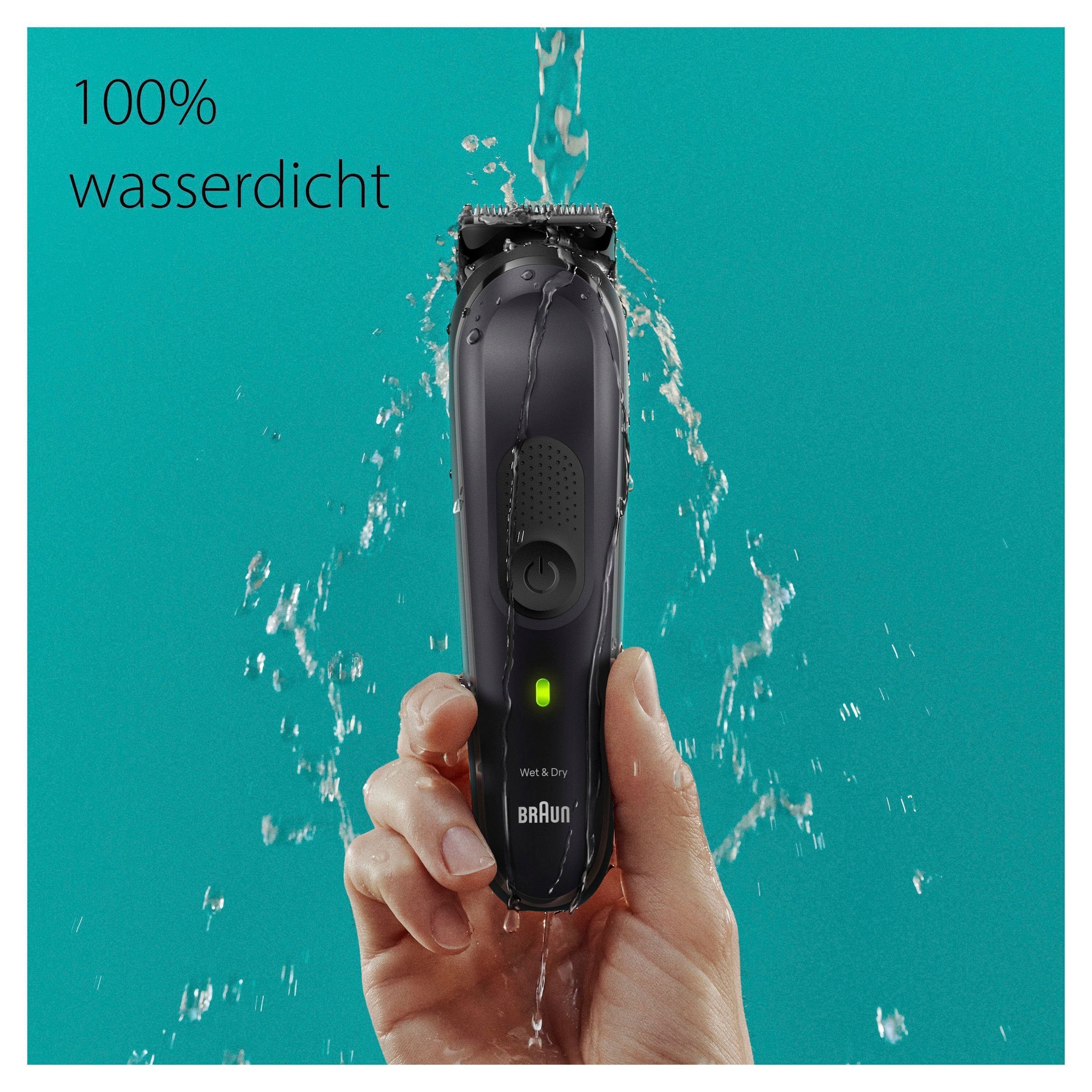 Braun Haarschneider »All-In-One Set im Barttrimmer MGK7470«, Wasserdicht, bestellen Styling 16-in-1 Online-Shop