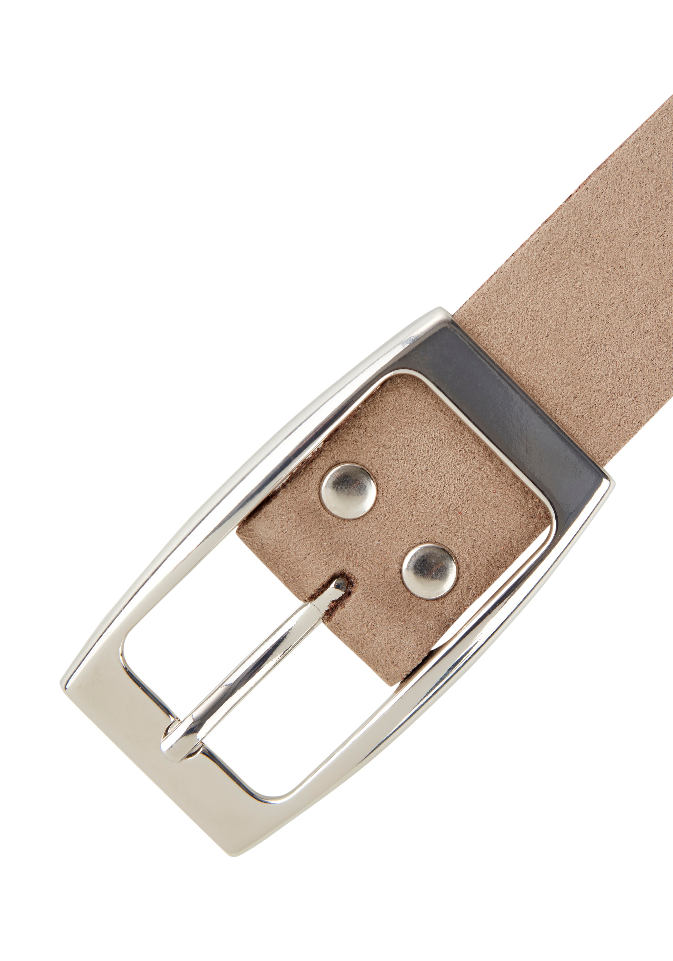 Laura Scott Ledergürtel, für Damen im zeitlos edlem Design aus Velour-Leder - NEW