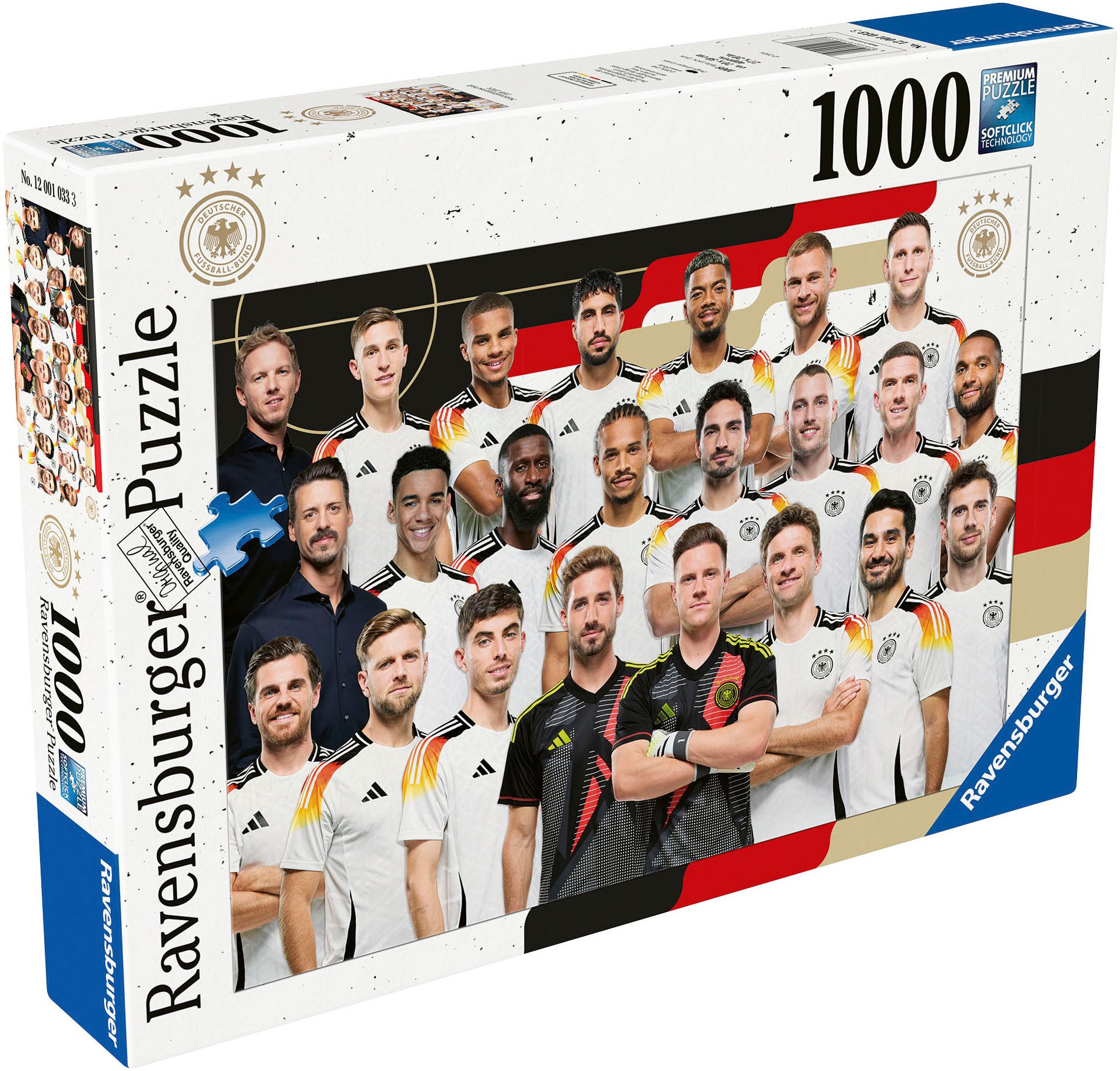 Ravensburger Puzzle »Nationalmannschaft DFB 2024«, Made in Germany