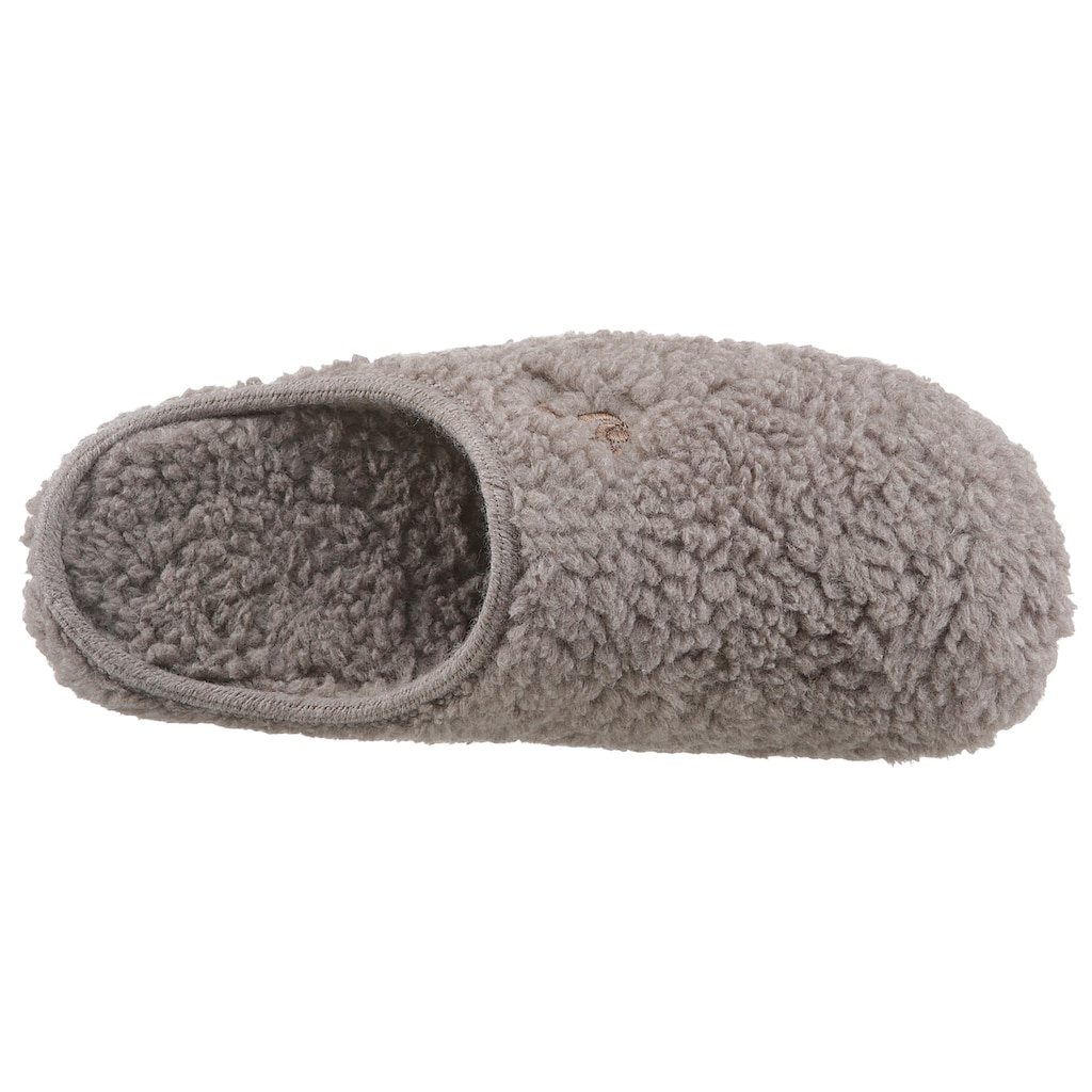 thies Pantoffel »Bio-Teddy«, in kuscheliger Optik