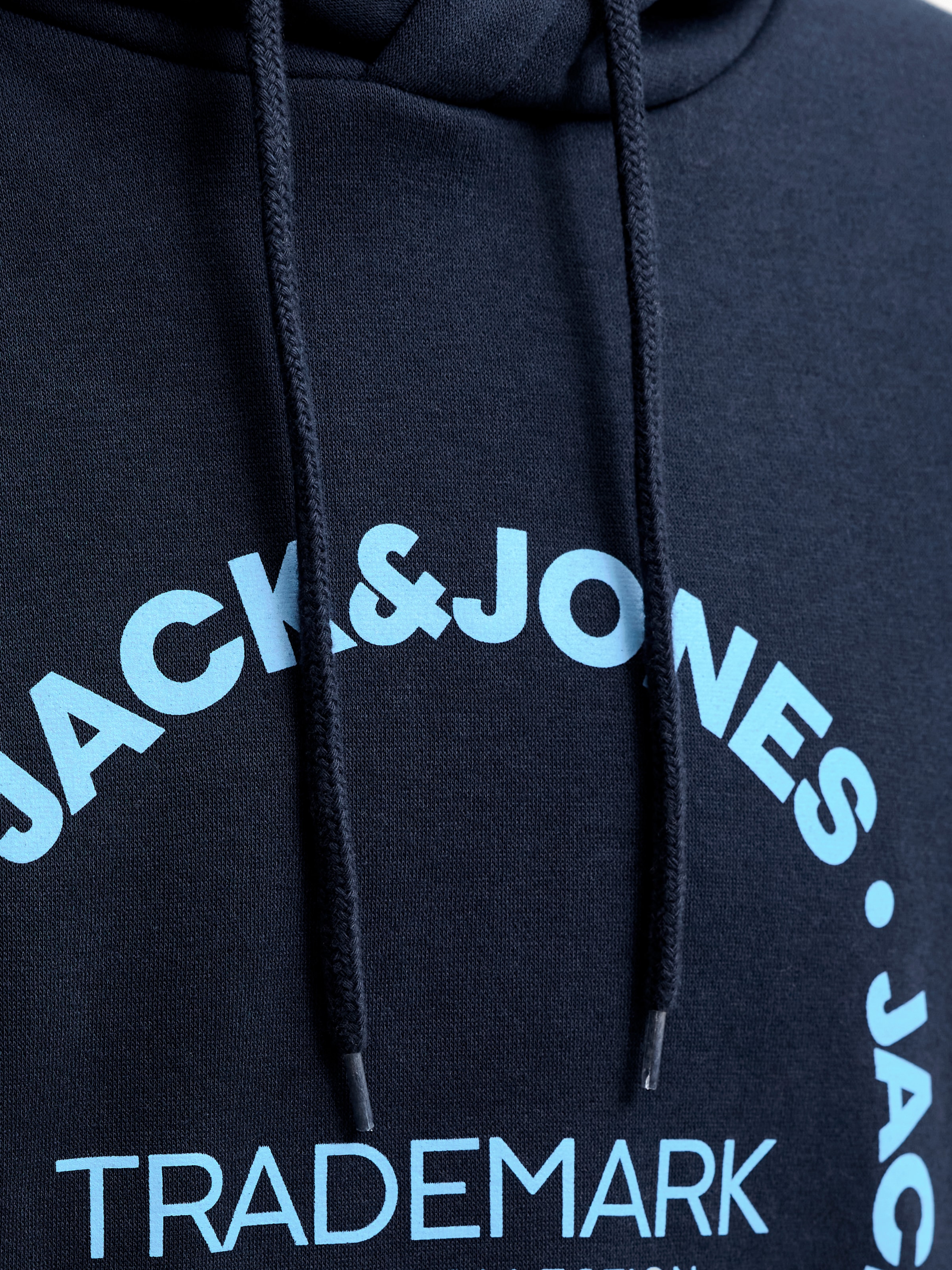 Jack & Jones PlusSize Kapuzensweatshirt »JJBENSON SWEAT HOOD PLS«, Materialmix, regular fit
