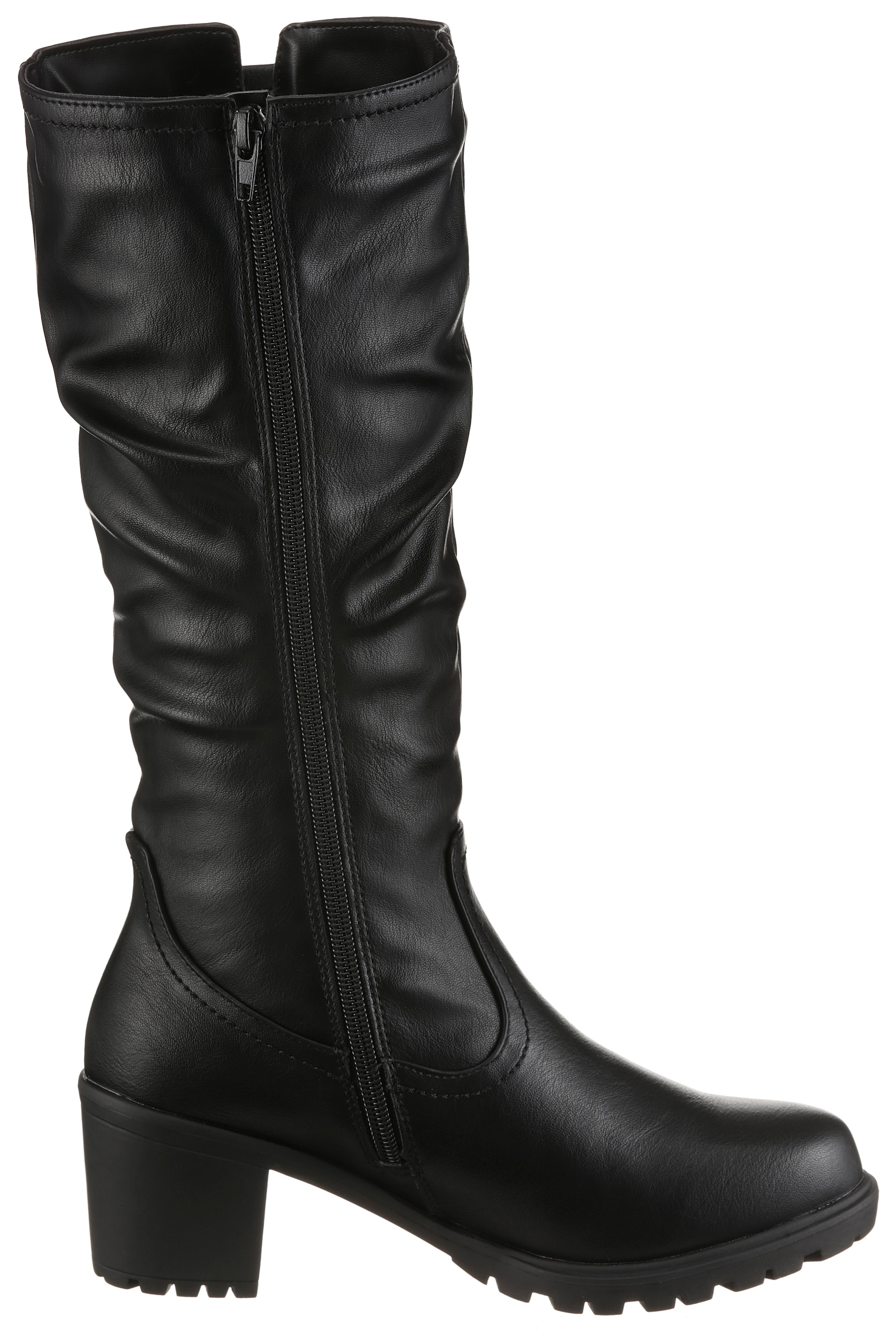 Aniston SHOES Stiefel  mit slouchy Schaft mit Raffungen - NEUE KOLLEKTION