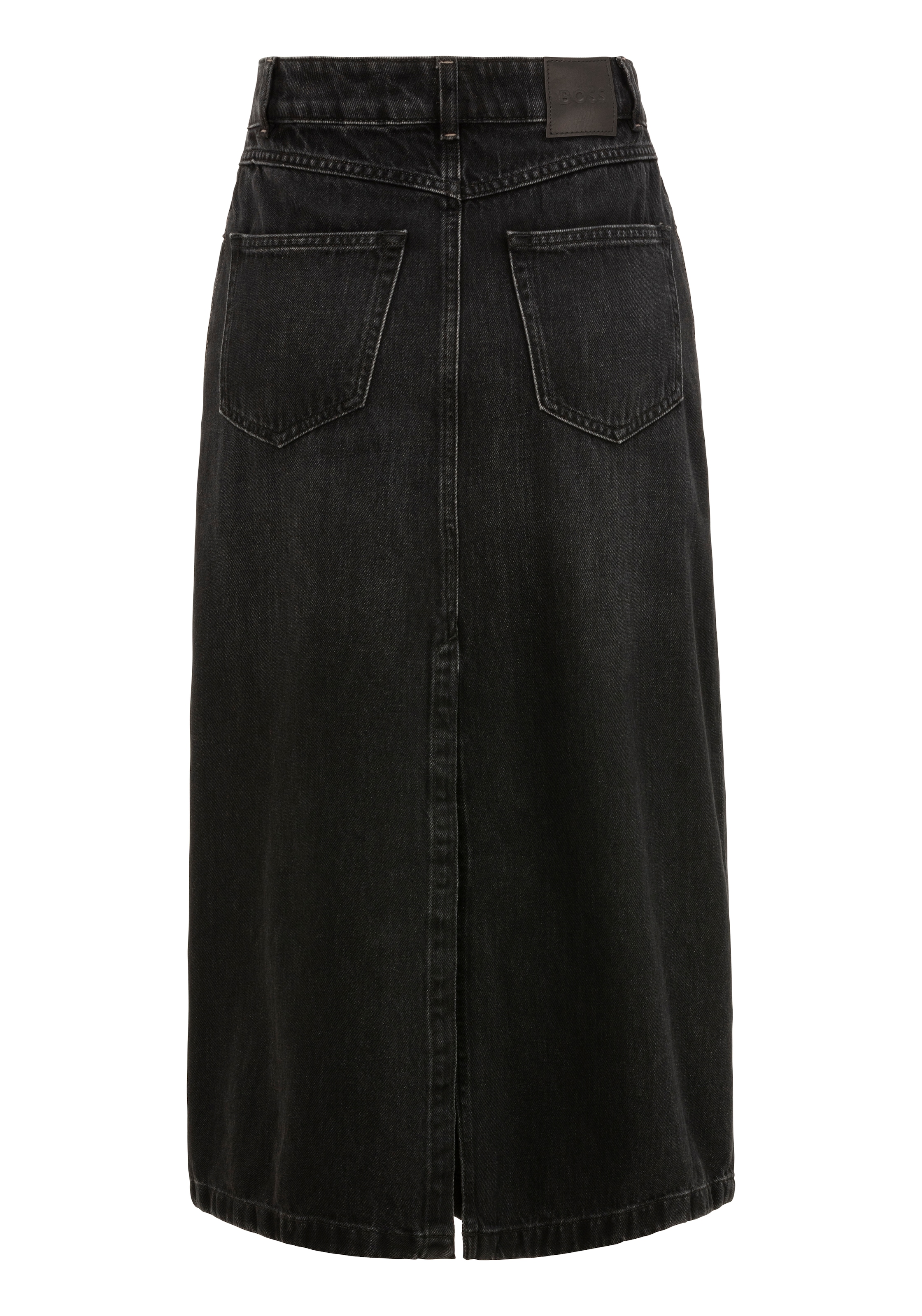 BOSS ORANGE Jeansrock »DNM MIDI SKIRT 1.0 Premium Damenmode«