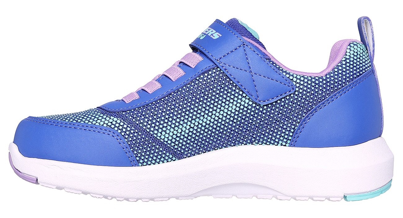 Skechers Sneaker »DYNAMIC TREAD«, Freizeitschuh, Klettschuh mit glänzendem Textileinsatz