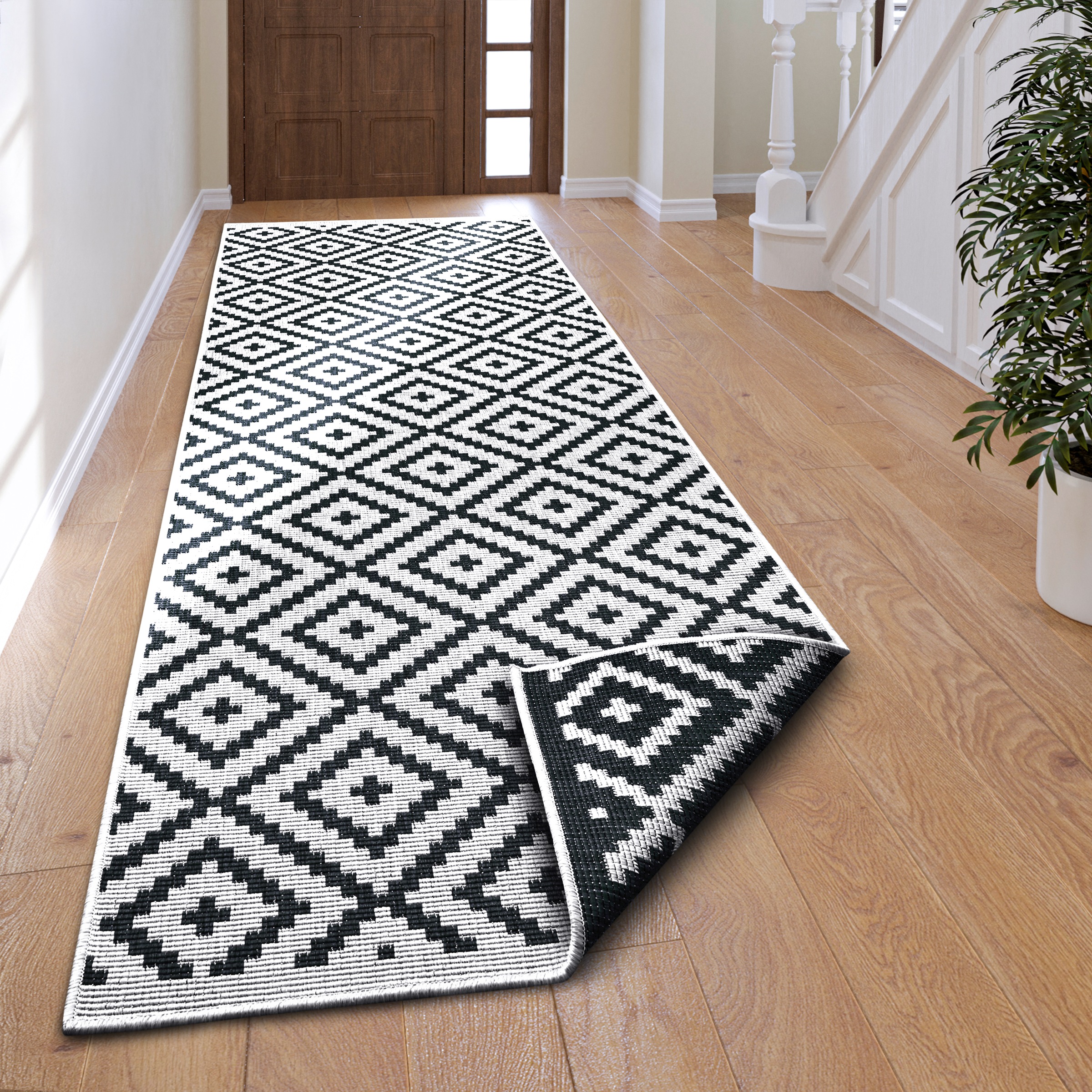 my home Läufer "Ronda Wendeteppich" rechteckig 5 mm Höhe Sisal-Optik, Flach günstig online kaufen