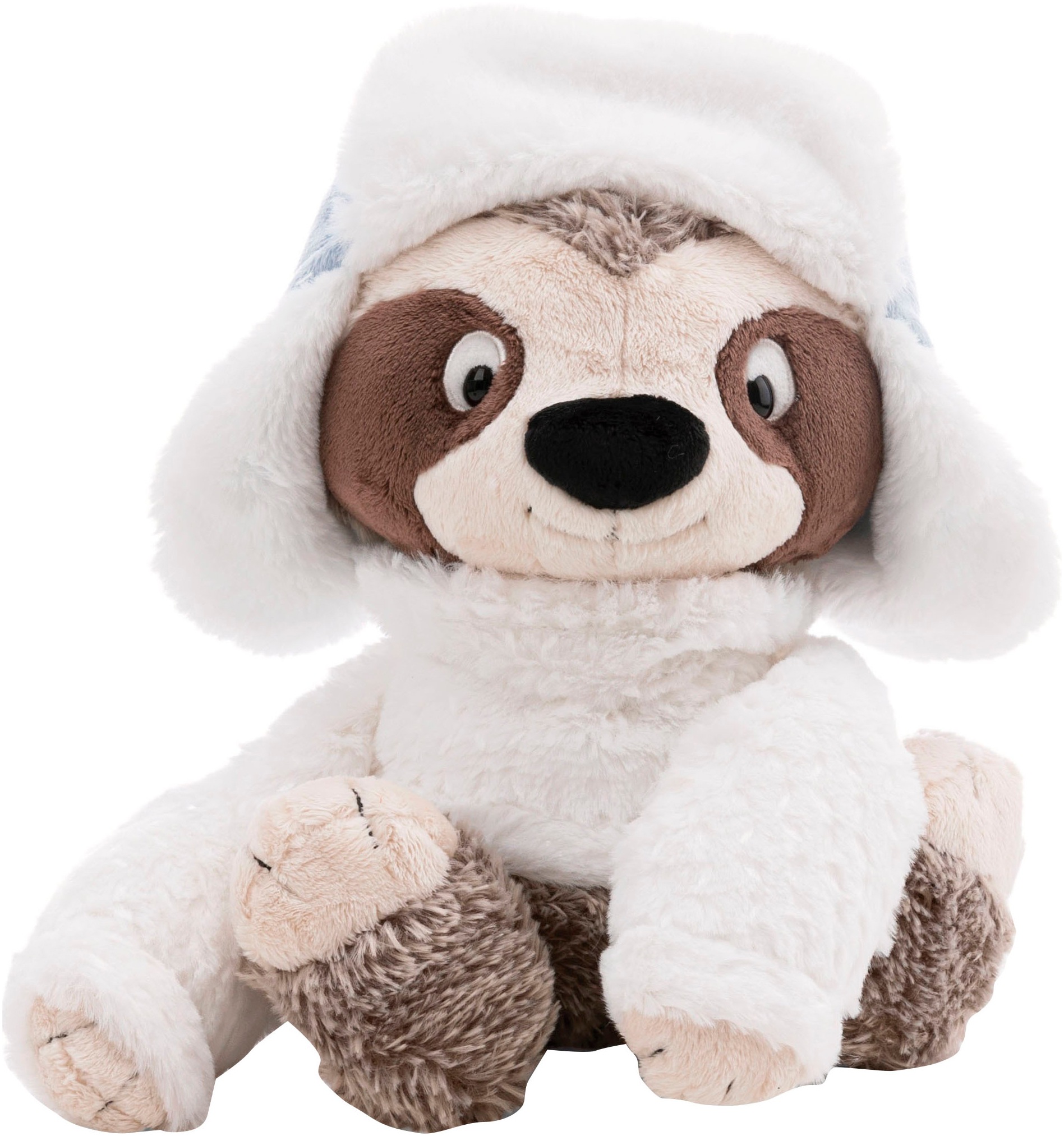 Nici Kuscheltier »Winter, Faultier Izzy Icetumbler mit Mütze, 50 cm schlenkernd«, schlenkernd; enthält recyceltes Material