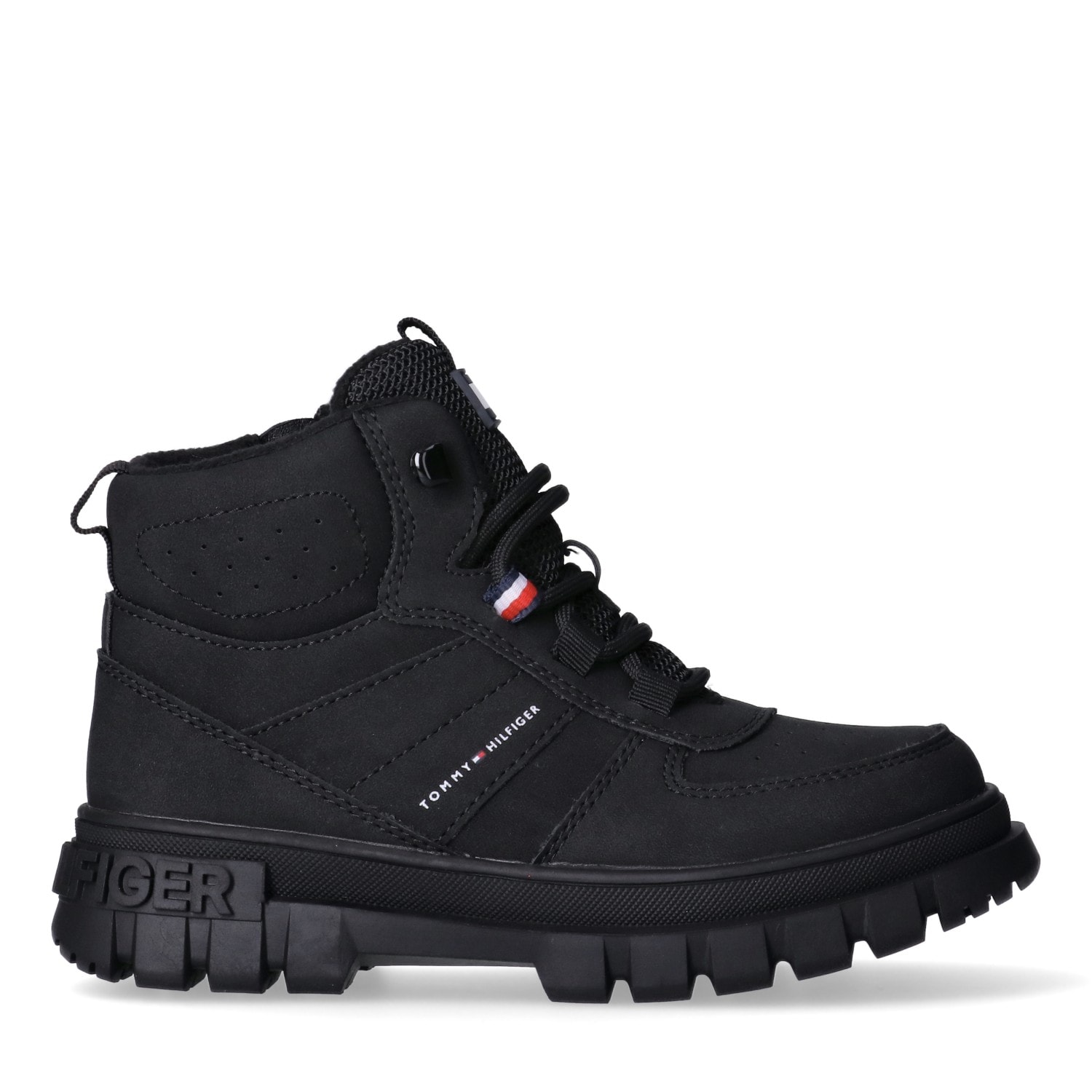 Tommy Hilfiger Schnürboots, Chunky Boots, Winterboots mit Blockabsatz