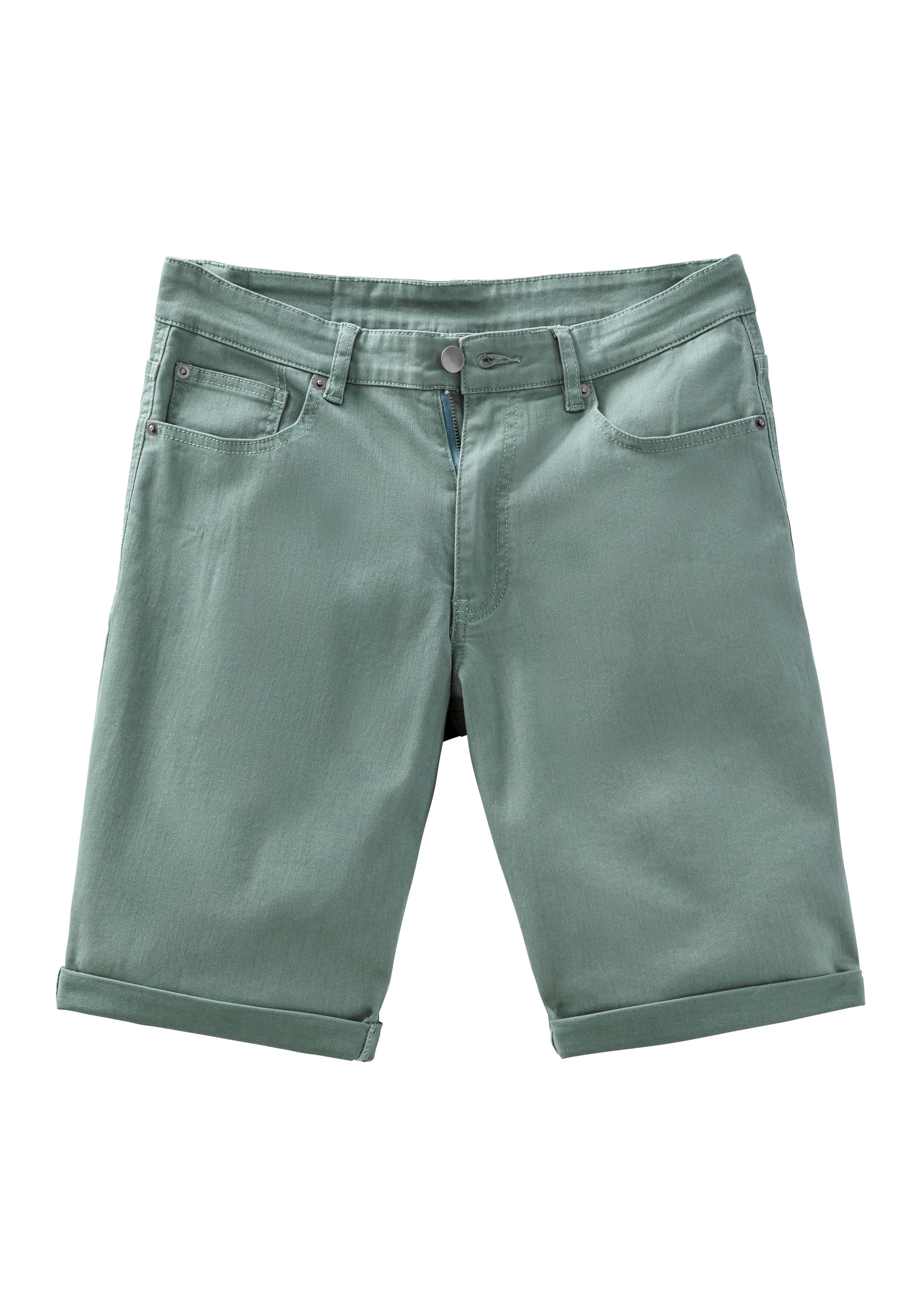 John Devin Jeansshorts »5-Pocket Shorts,«, aus elastischer Denim-Qualität