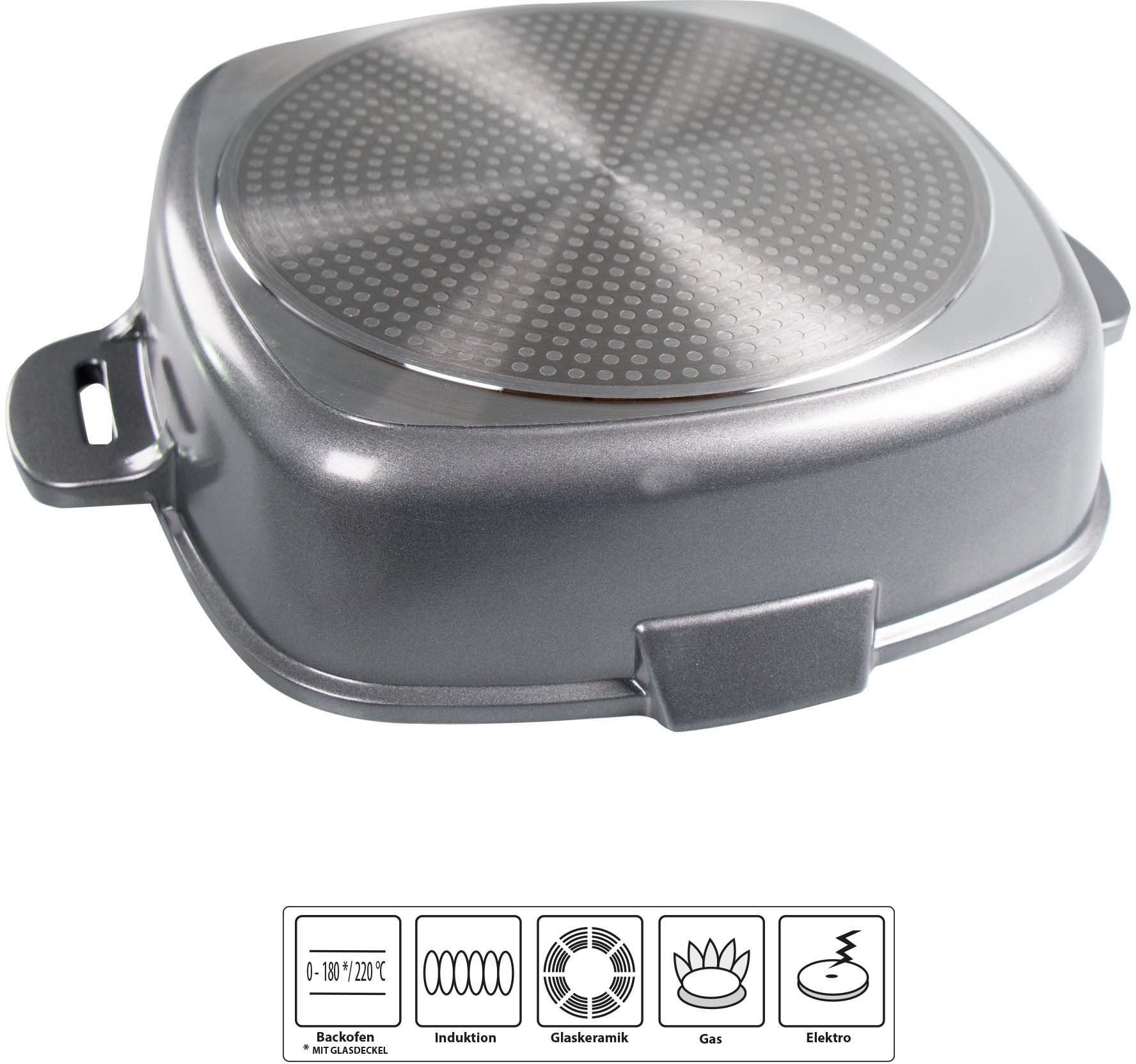 STONELINE Bratpfanne »Future« Aluminiumguss 1 Stk. tlg. Induktion
