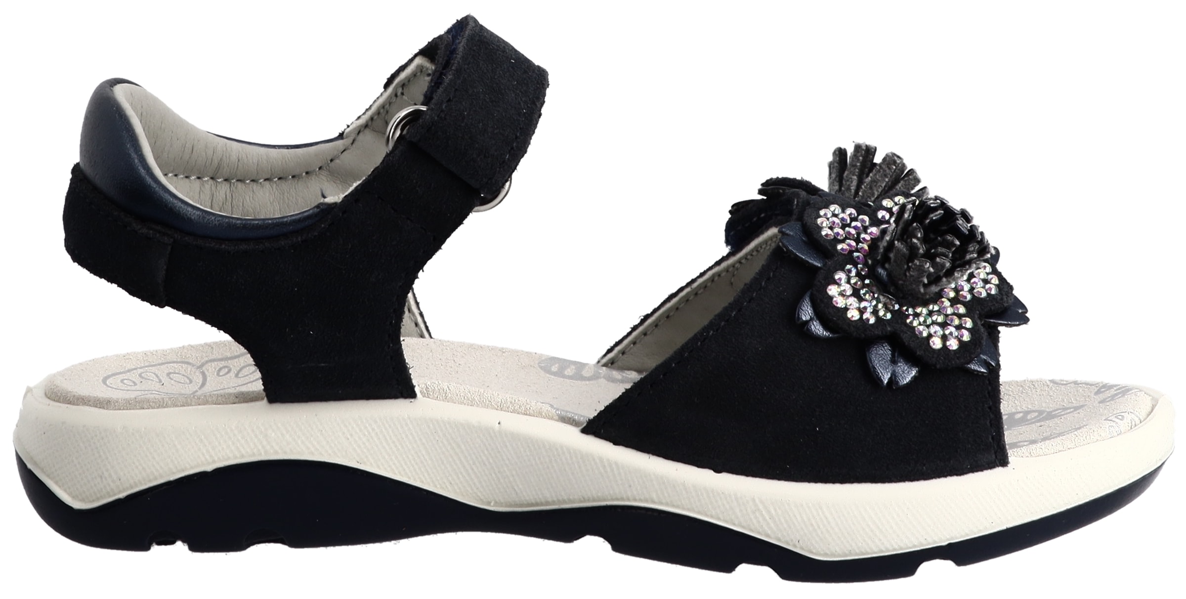 Lurchi Sandale »Florini 1«  Klettschuh mit Fransen, Größenschablone zum Download