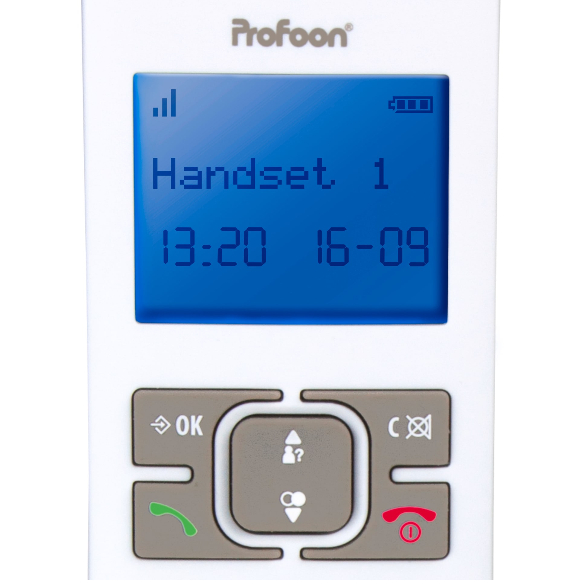 Profoon Schnurloses DECT-Telefon »PDX-8400TE - DECT-Telefon mit 1 Mobilteil«