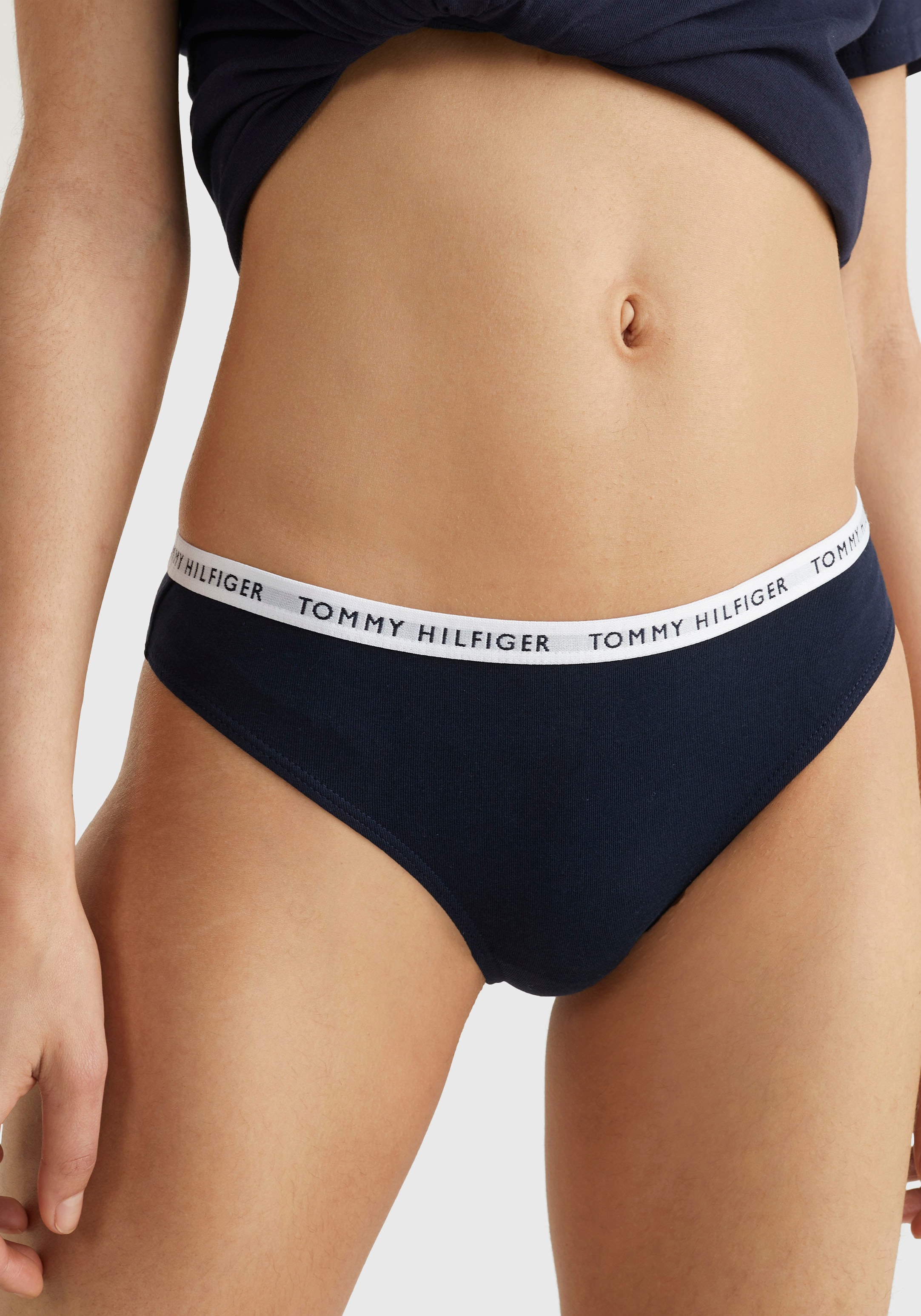 Tommy Hilfiger Underwear Slip, (3 St.), mit schmalem Logobündchen