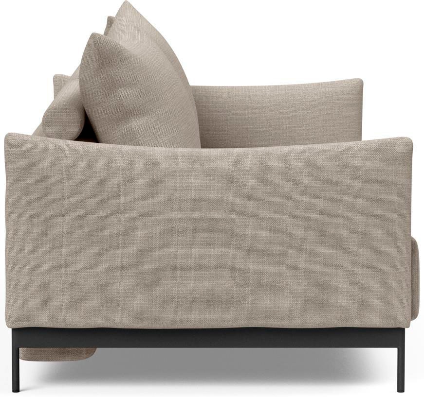 INNOVATION LIVING ™ Schlafsofa »MALLOY innovativ, komfortabel und bequem, modernes Design«, hohe Rückenlehne, schmale Armlehnen, inklusive Bettaufbewahrung