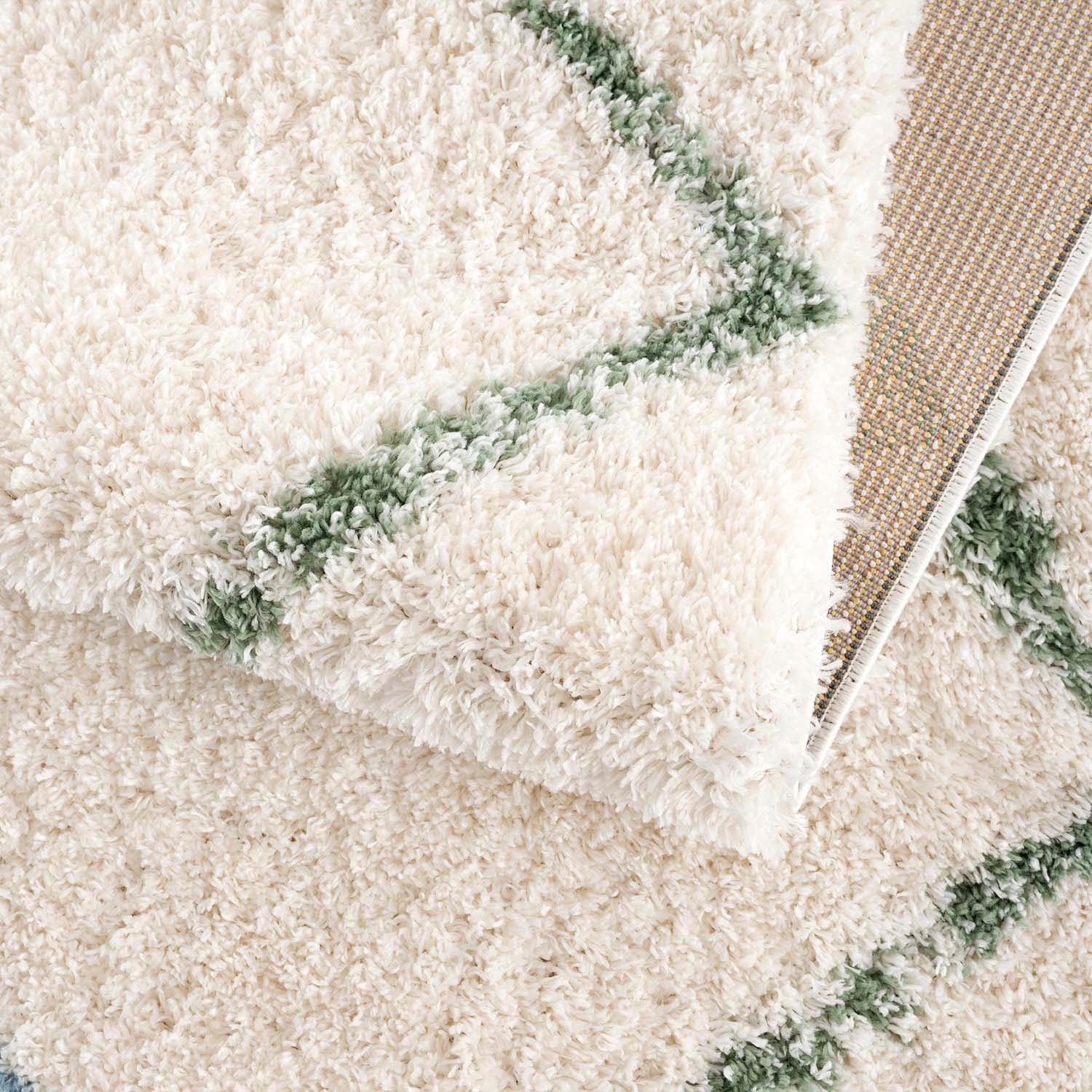 Carpet City Hochflor-Teppich »Pulpy 557«, rechteckig, 30 mm Höhe, besonders weich, Ethno Look, ideal für Wohnzimmer & Schlafzimmer
