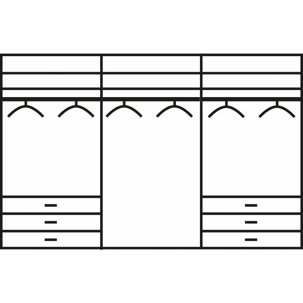 WIEMANN Schwebetürenschrank »Malibu, stilvolles Design, Made in Germany«