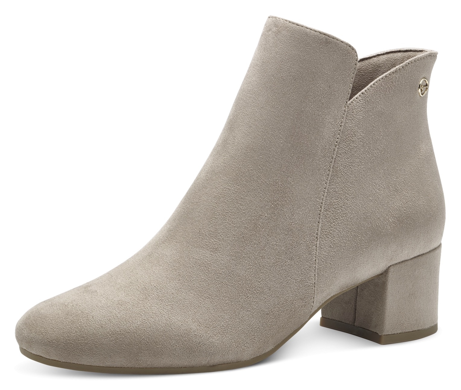 Stiefelette „Cika“, in veganer Verarbeitung, Gr. 36, taupe