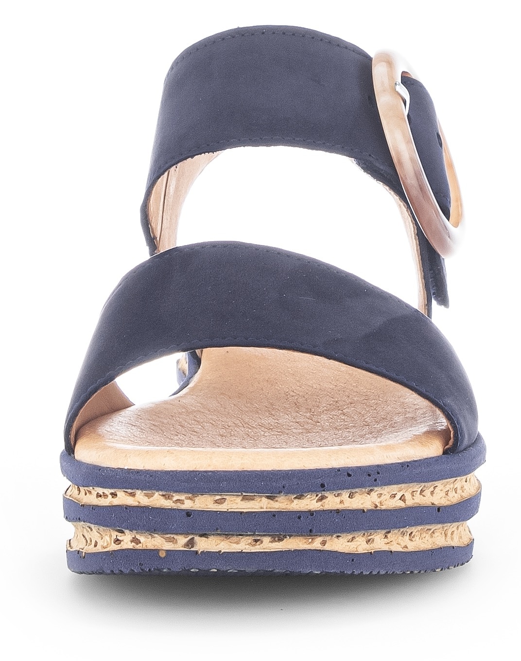 Gabor Keilsandalette  , Sommerschuh, Sandale, Keilabsatz, mit großer Zierschnalle