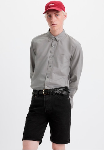Langarmhemd »AUTHENTIC BUTTON DOWN GREYS«