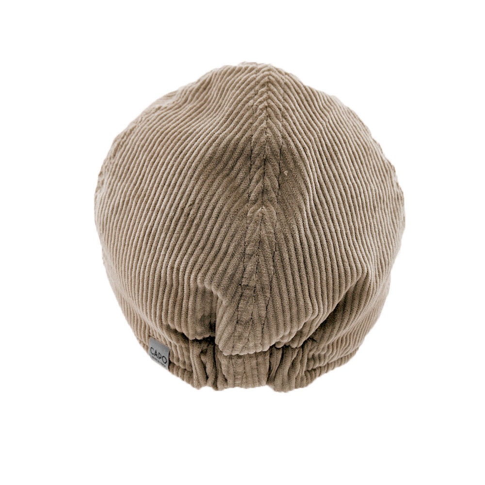 CAPO Schiebermütze Gummizug hinten, Cord-Optik