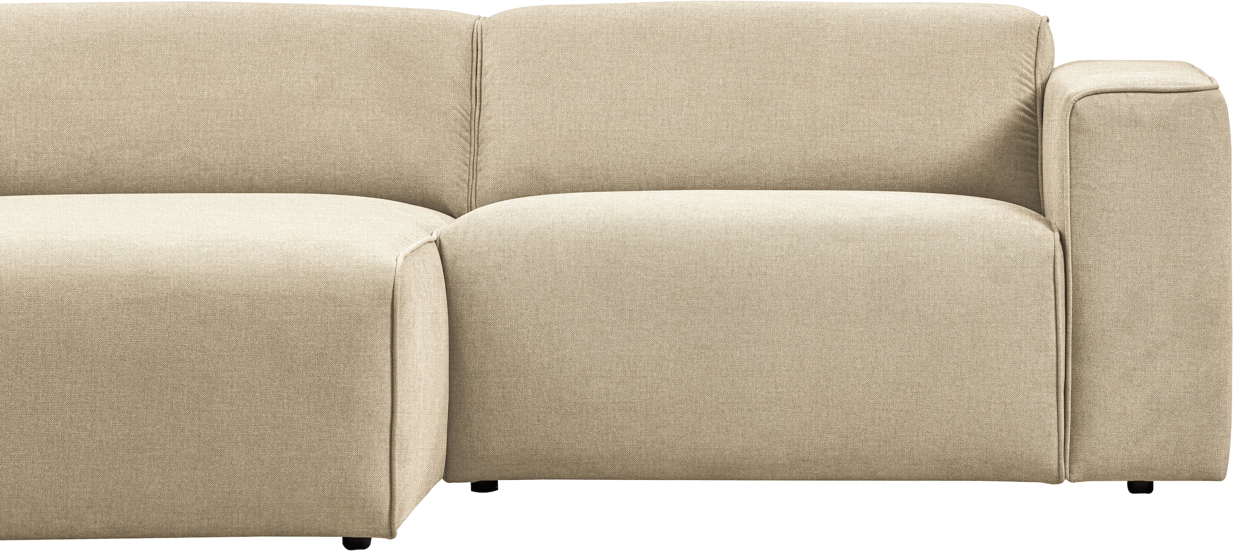 andas Ecksofa »Noord mit Kedernaht, Breite 234 cm«