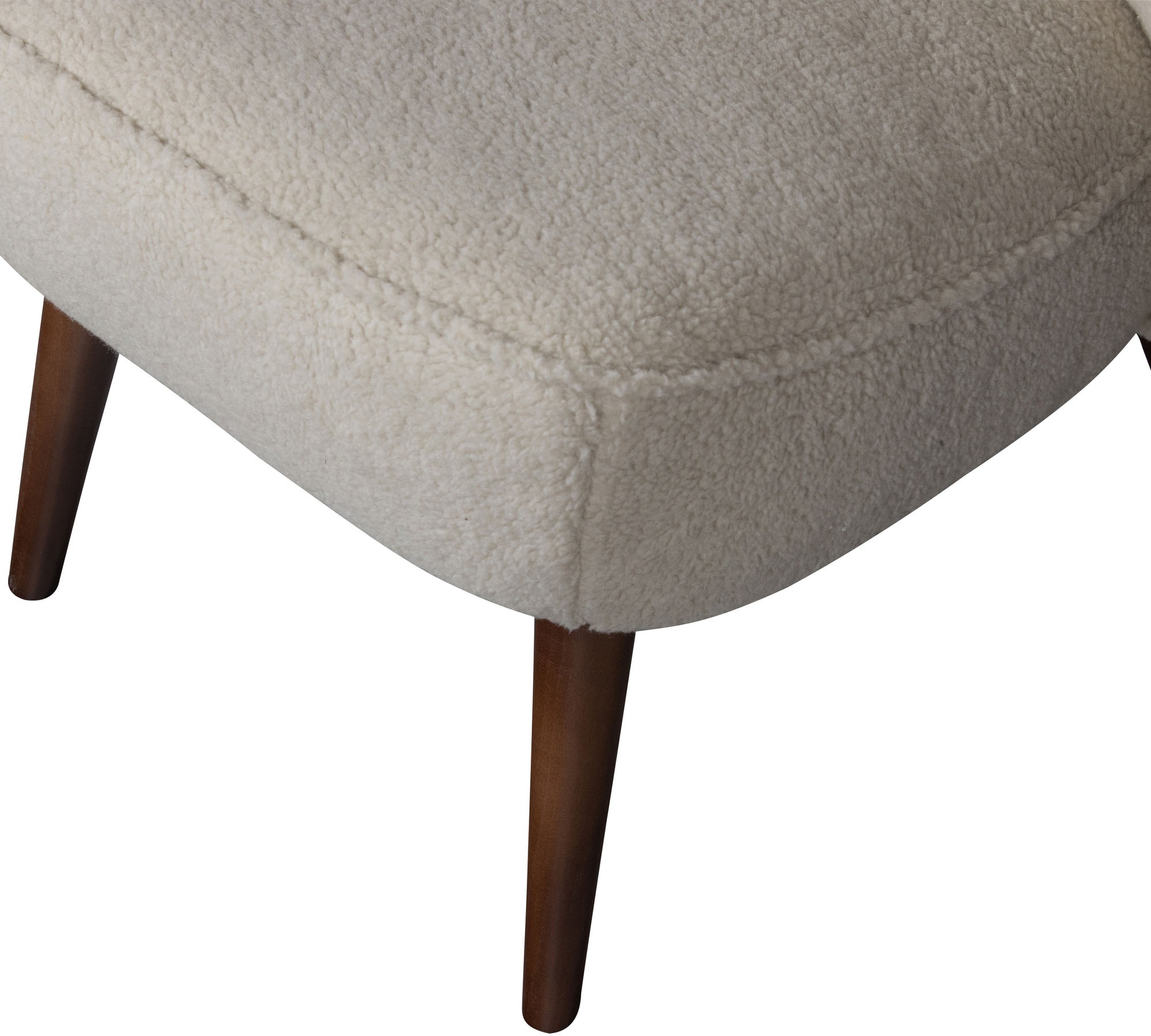 WOOOD Sessel »Sara«, weich gepolstert, 4-Fußgestell, H 71 cm x B 59 cm