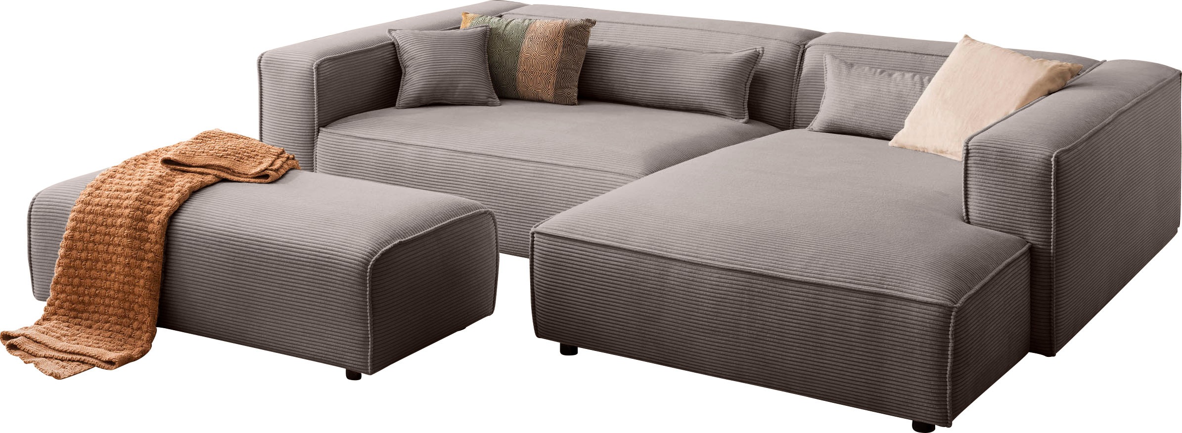 LeGer Home by Lena Gercke Polsterecke »PIARA XXL, L-Form, Schlaffunktion, C günstig online kaufen