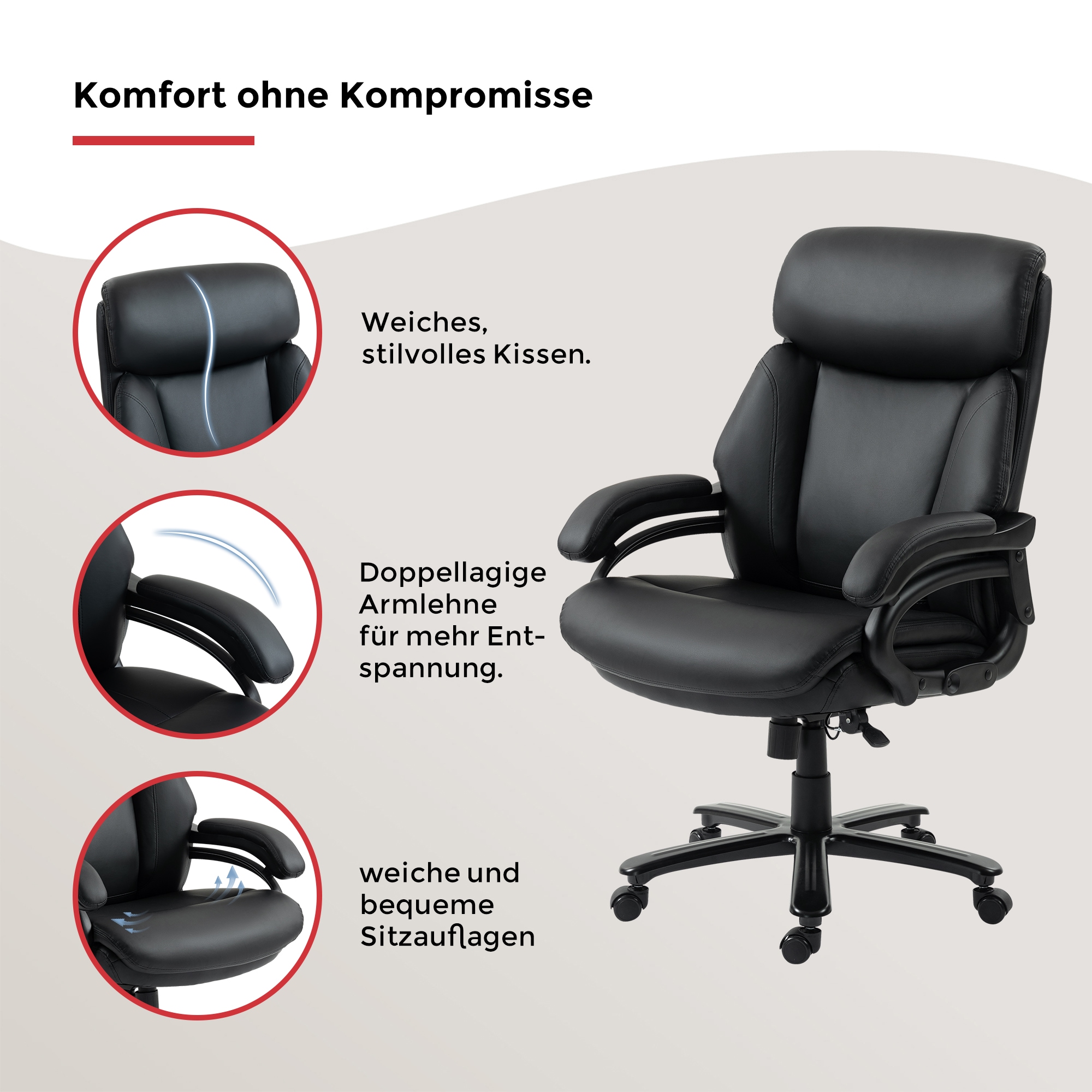 Duo Collection Chefsessel »Ennio« () Federkern, bis 180kg