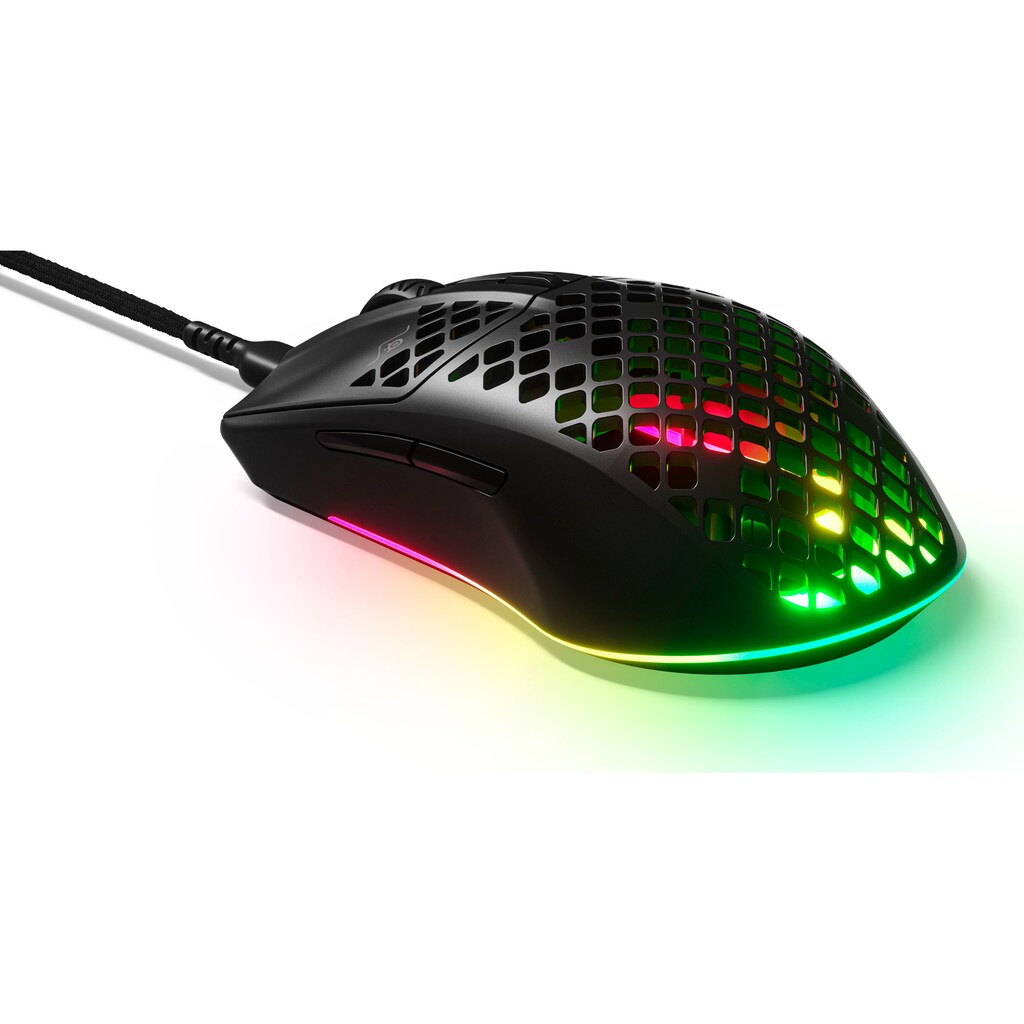 SteelSeries Gaming-Maus »Gaming Mouse Aerox 3 Black«