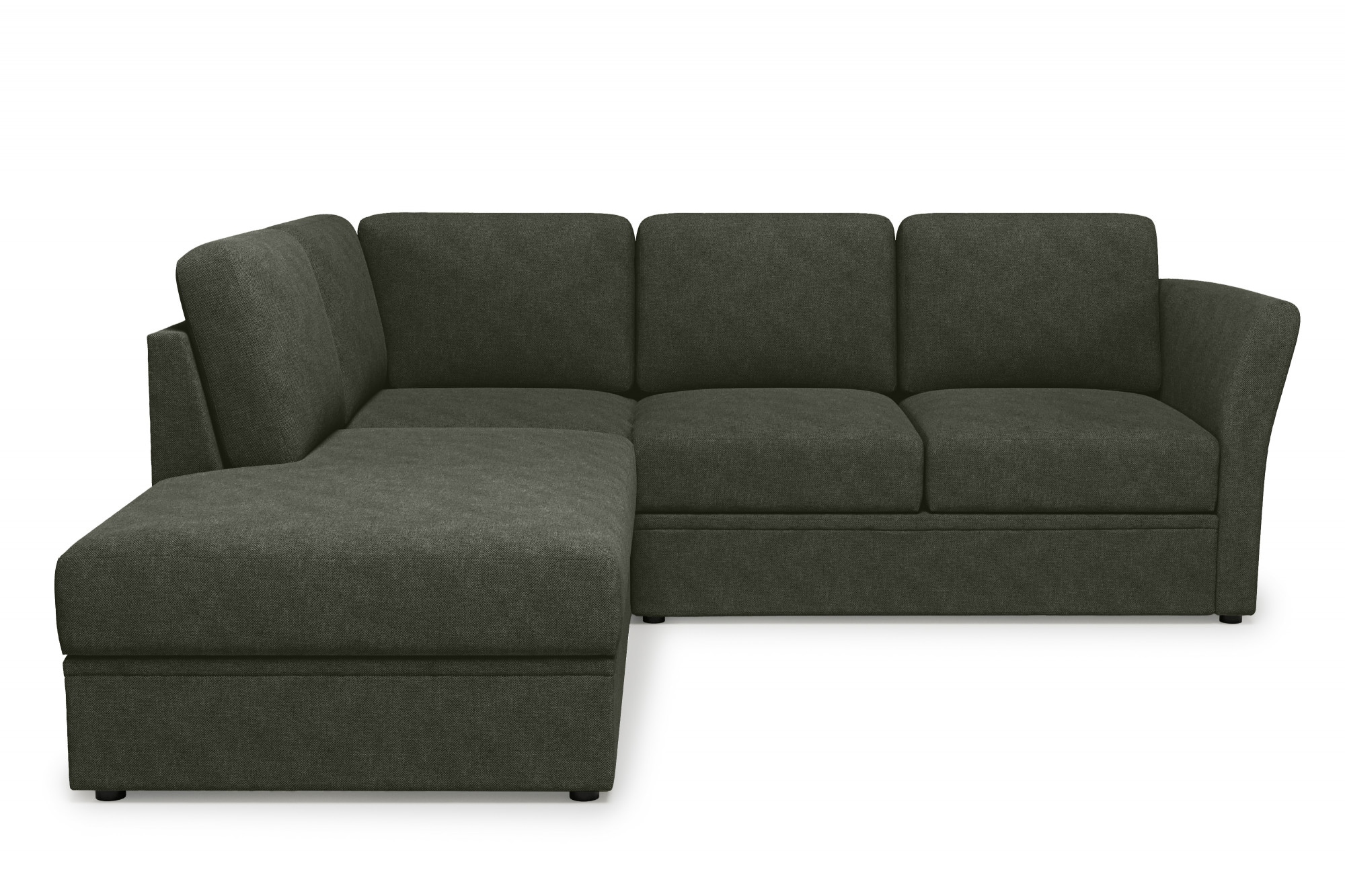 Home affaire Ecksofa »Lavars, L-Form, Schlafsofa«, mit Bettfunktion und Stauraum, in zwei verschiedenen Bezugsqualitäten
