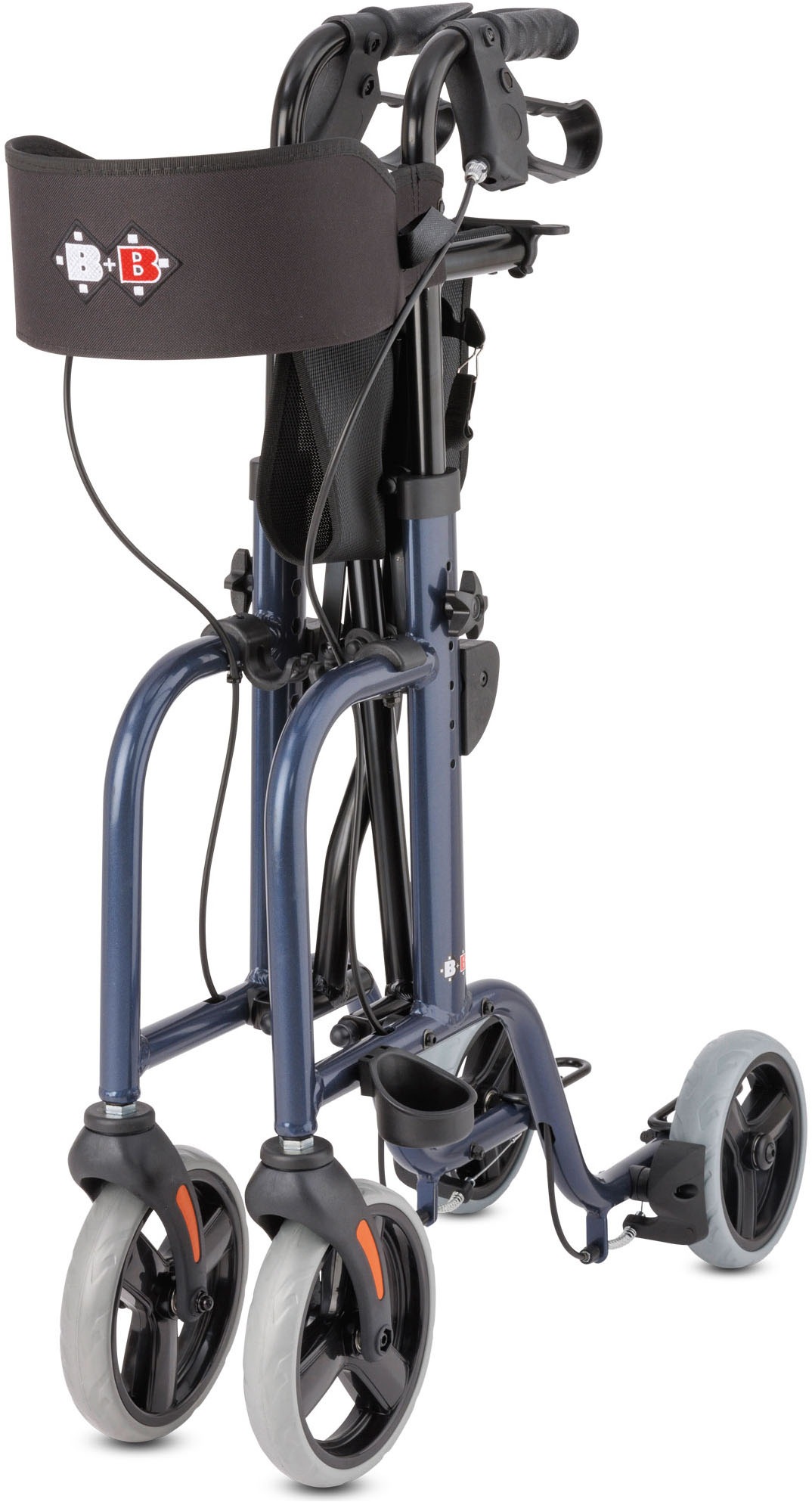 Bischoff & Bischoff Rollator »RL-Smart«, faltbar – Leichtgewicht für innen und außen mit Tasche und Stockhalter