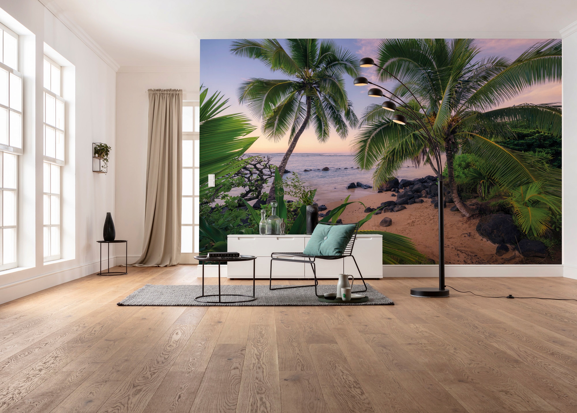 Komar Vliestapete »Digitaldruck Vlies -  Hawaiian Dreams - Größe 450 x 280 cm« bedruckt glatt Wohnzimmer, Schlafzimmer