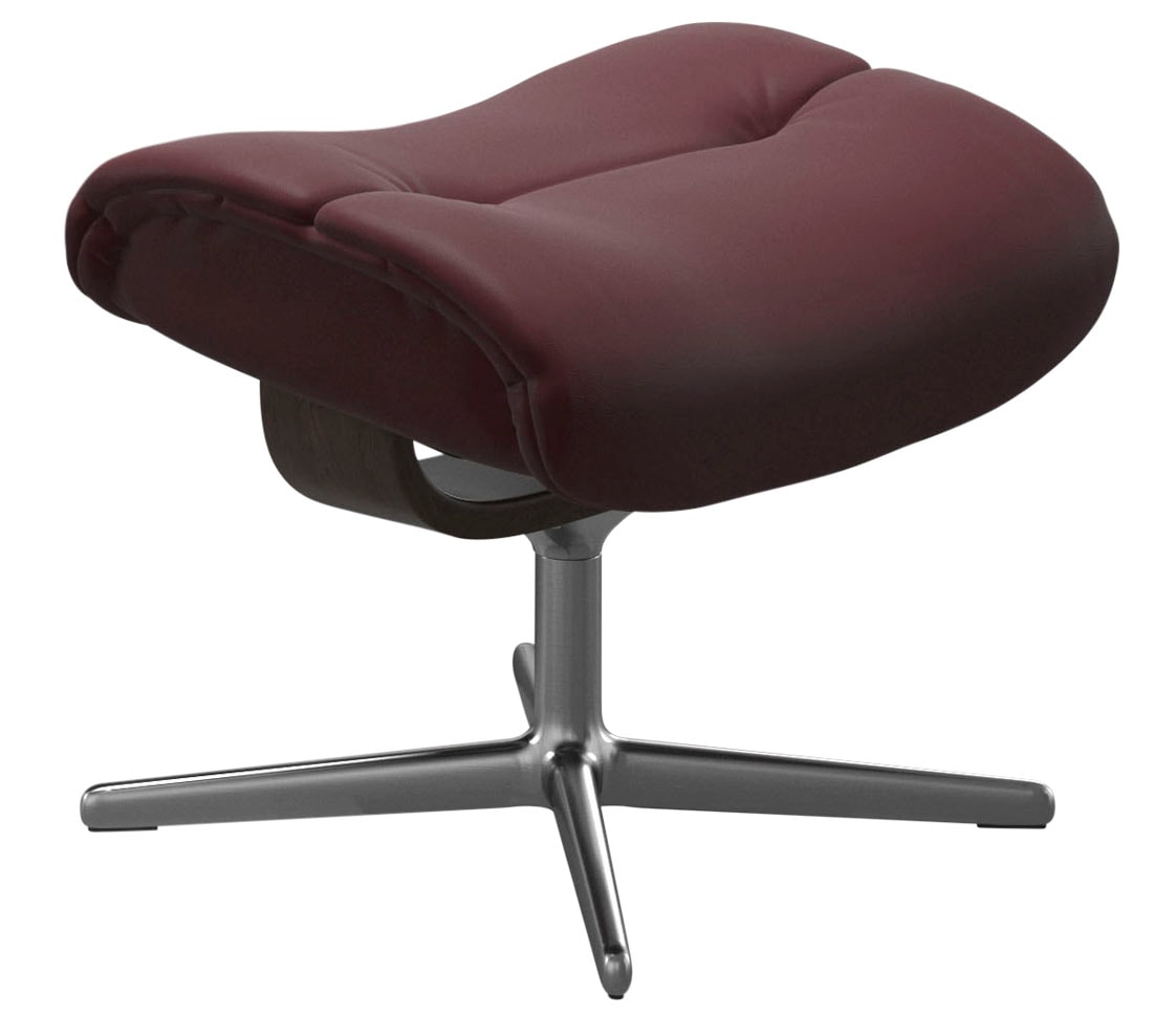 Stressless® Fußhocker »Sunrise« mit Cross Base, Größe S, M & L, Holzakzent Wenge