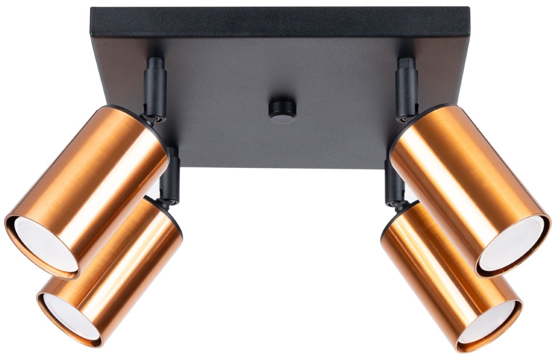 SOLLUX lighting Deckenstrahler »Plafond WINX 4«, für Leuchtmittel 4 x GU10 günstig online kaufen