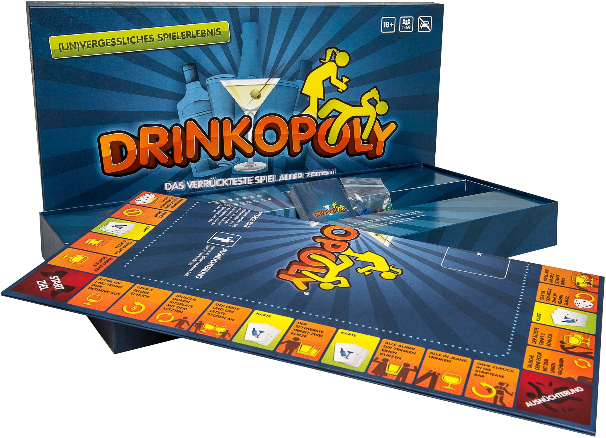 Spiel »Drinkopoly«